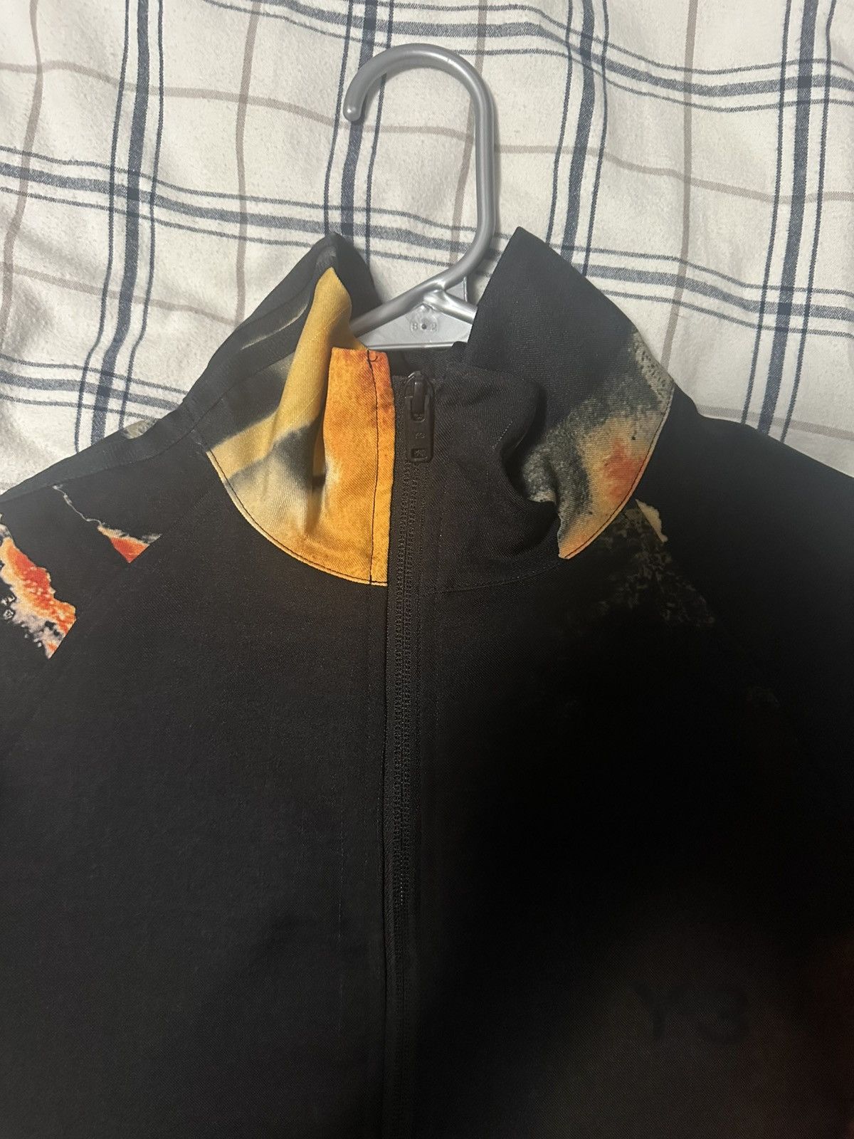 Y-3 Yohji Yamamoto abstract print zip up jacket Size US S / EU 44-46 / 1 - 4 Thumbnail