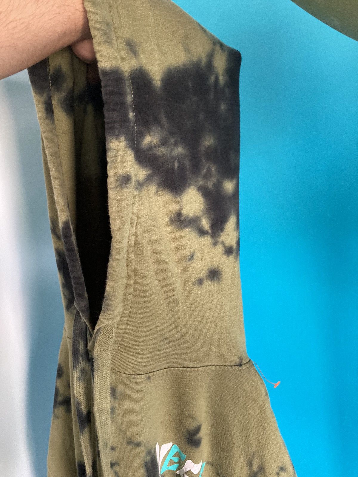 NEFF Neff Green/Black tie dye hoodie Size US L / EU 52-54 / 3 - 4 Thumbnail