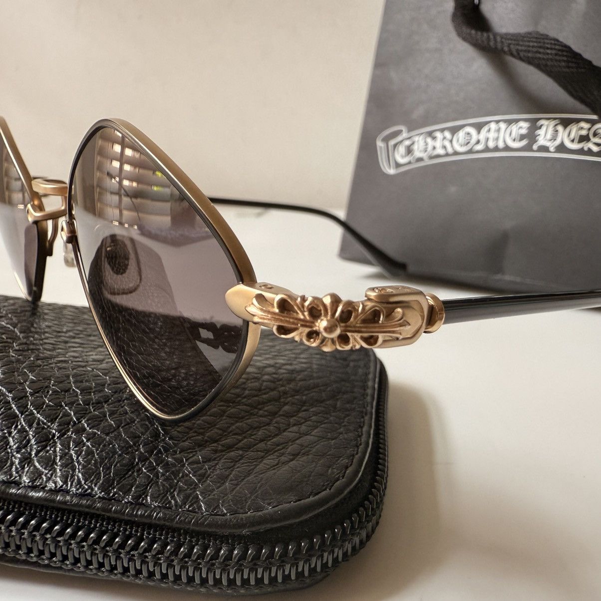 Chrome Hearts Chrome hearts diamond dog sunglasses Size ONE SIZE - 5 Thumbnail