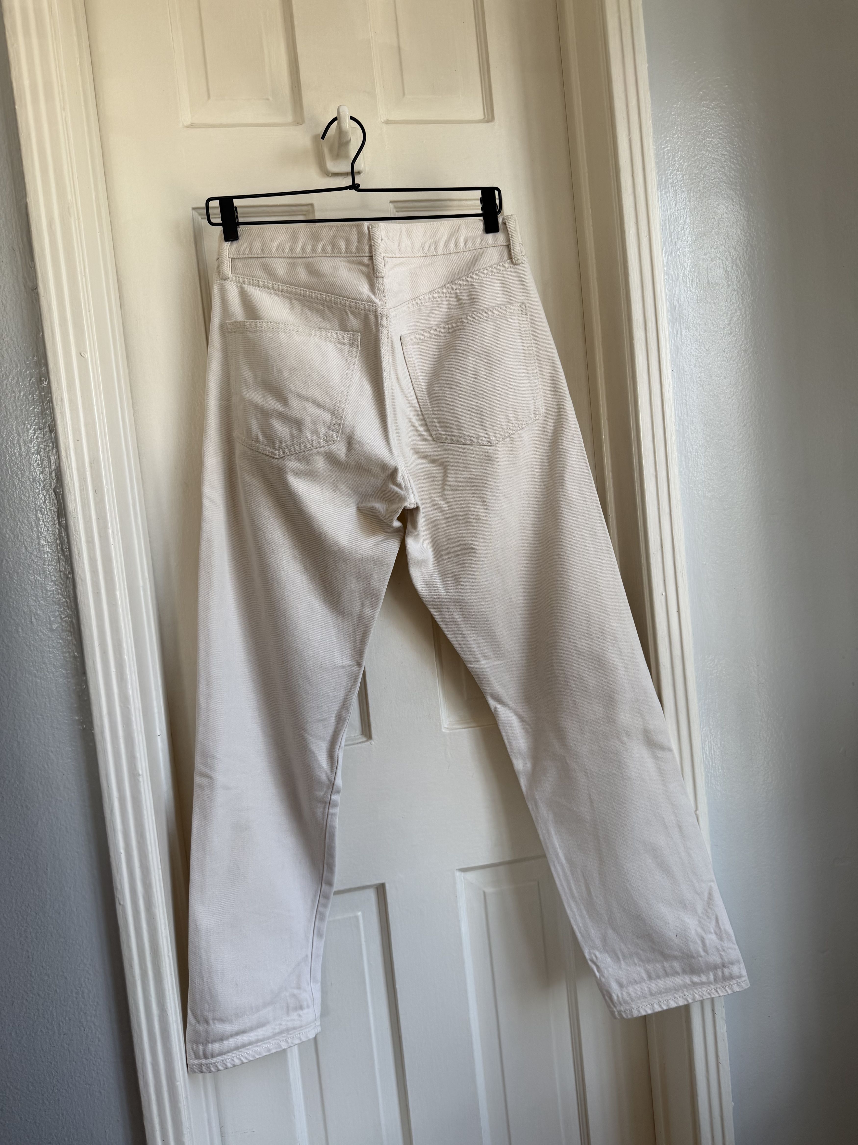 Uniqlo Uniqlo U Lemaire Jeans Off White Size US 29 - 3 Thumbnail