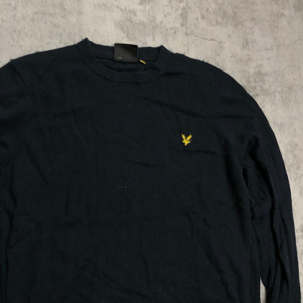 Lyle & Scott Navy Lyle & Scott jumper #winterwear Size US M / EU 48-50 / 2 - 2 Thumbnail