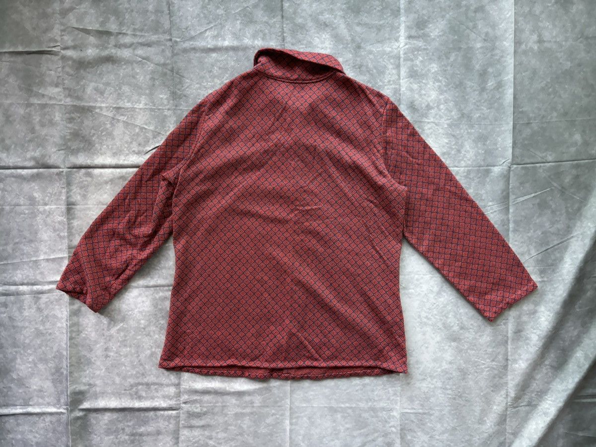 Handmade × Vintage 1970s Vintage Half Zip Longsleeve Pullover Rugby Polo Disco Size US XS / EU 42 / 0 - 7 Thumbnail