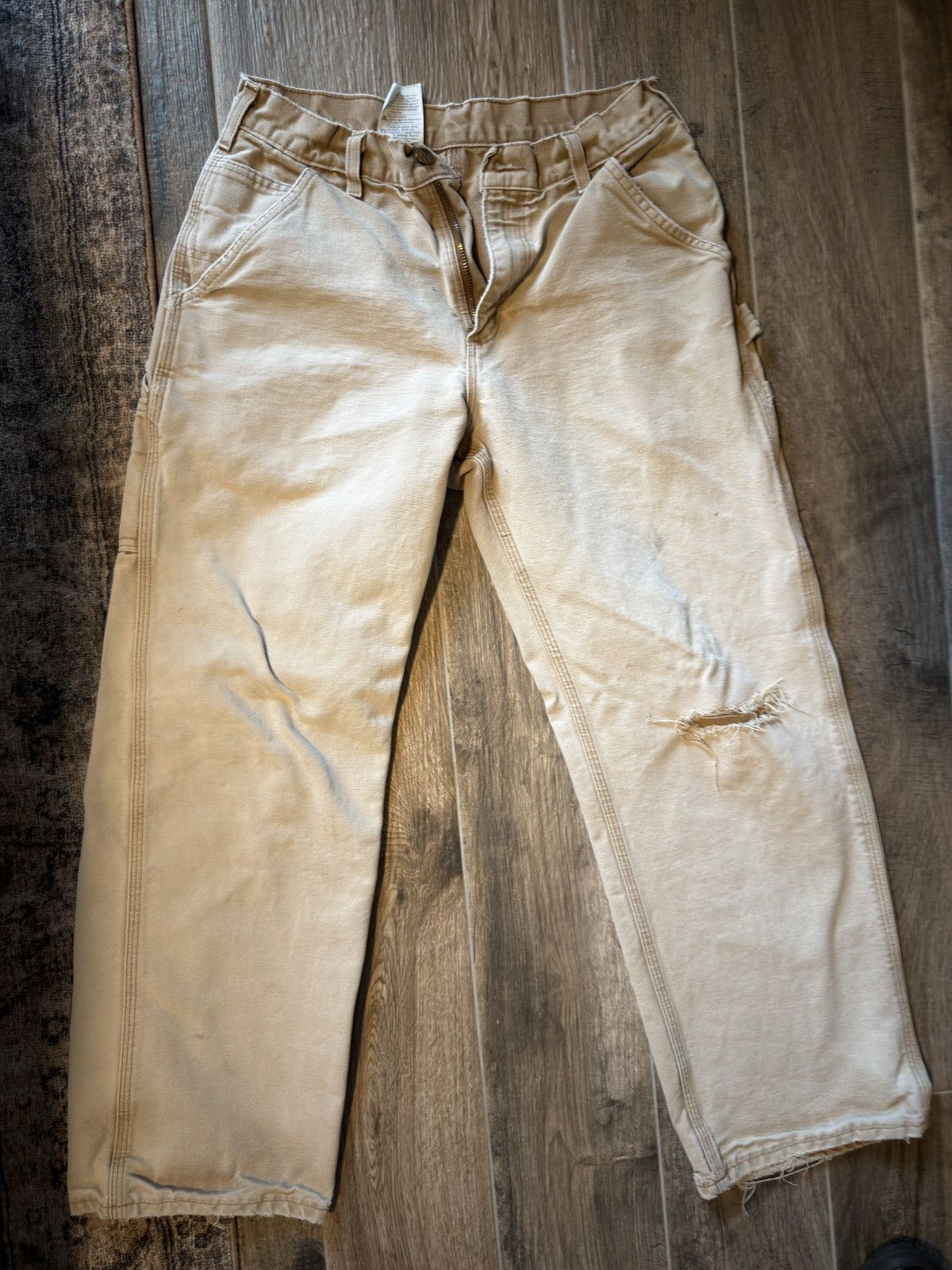 Vintage Vintage Carhartt Double Knee Carpenter Size US 30 / EU 46 - 6 Thumbnail