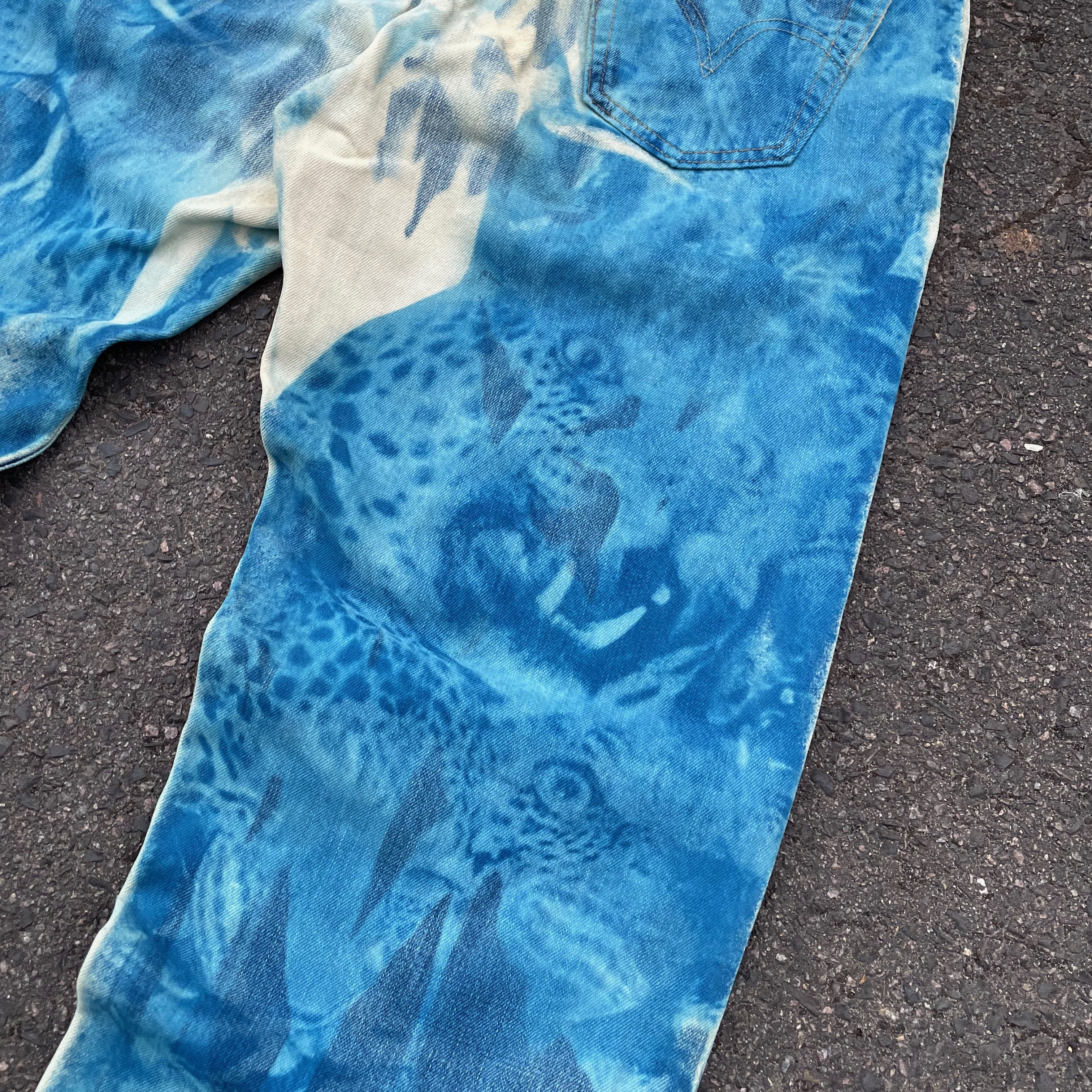 Levi's Custom Levi’s Jeans Japanese style Denim Opium Y2K Pants Size US 36 / EU 52 - 8 Thumbnail
