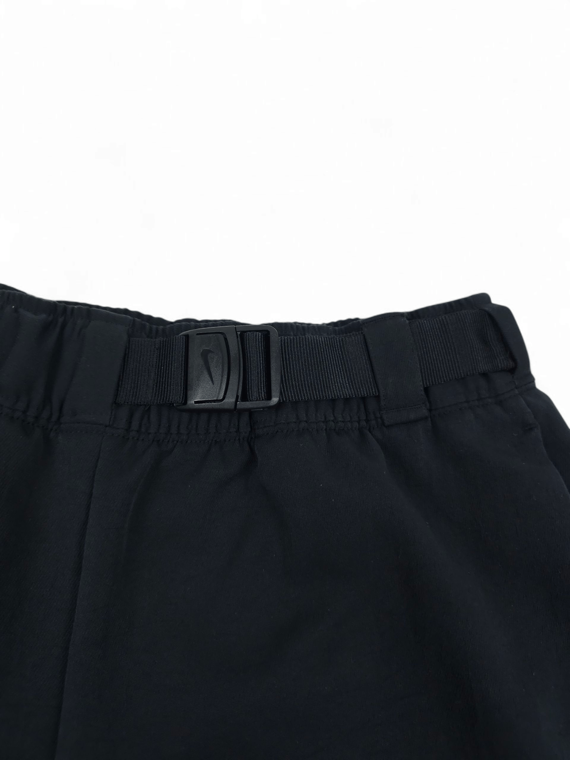 Nike 💎 Nike Relaxed Size S Black Track Pants Joggers Y2K Size US 30 / EU 46 - 5 Thumbnail