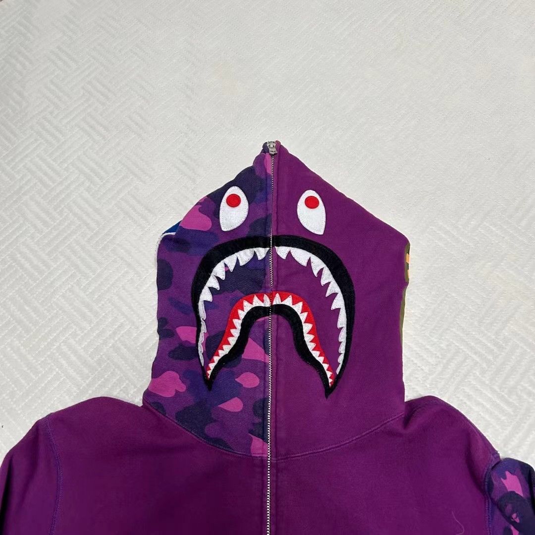 Bape BAPE LIMITED FULL ZOP HOODIE Size US XL / EU 56 / 4 - 2 Thumbnail