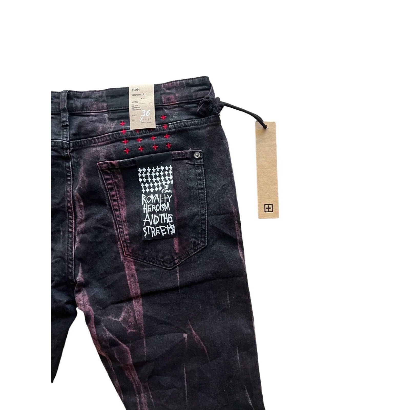 Ksubi Ksubi Van Winkle Skinny Jeans Black Denim Size 36x32 Size US 36 / EU 52 - 5 Thumbnail