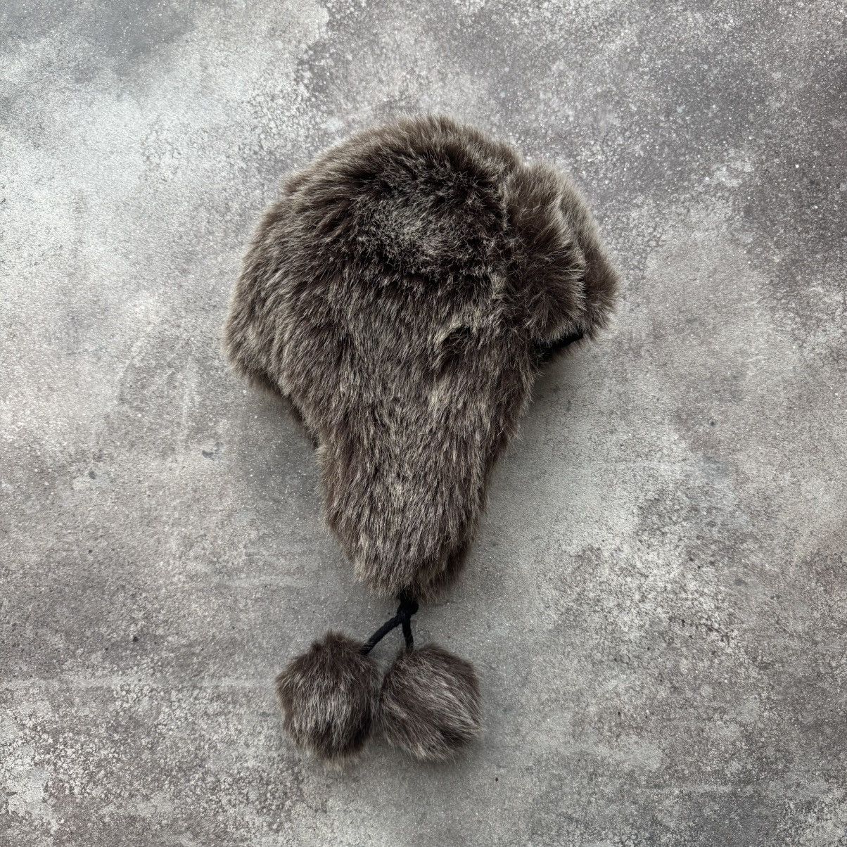 20471120 × If Six Was Nine Vintage 2000's Faux Fur Y2K Ushanka Hat Size ONE SIZE - 5 Thumbnail
