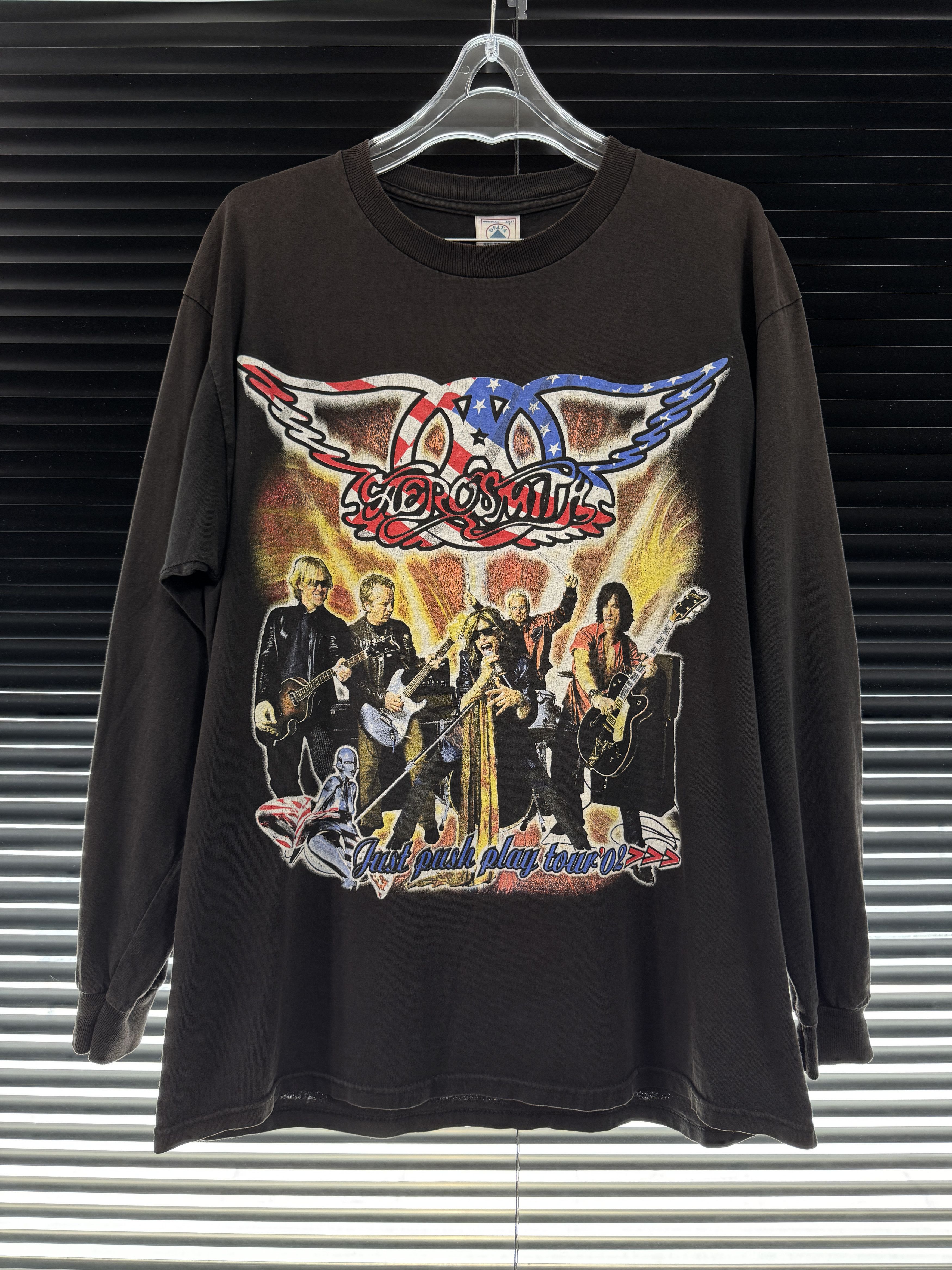 Band Tees Vintage 2002 Aerosmith Sorayama Longsleeve Size US L / EU 52-54 / 3 - 2 Thumbnail