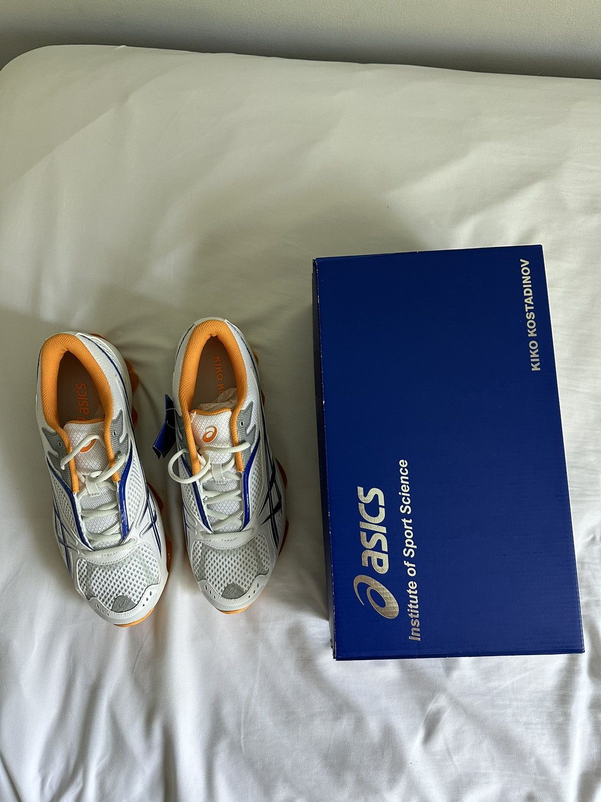 Asics × Kiko Kostadinov Kiko Kostadinov ASICS Gel-Quantum Zientzia White/Blue Size US 10.5 / EU 43-44 - 13 Thumbnail