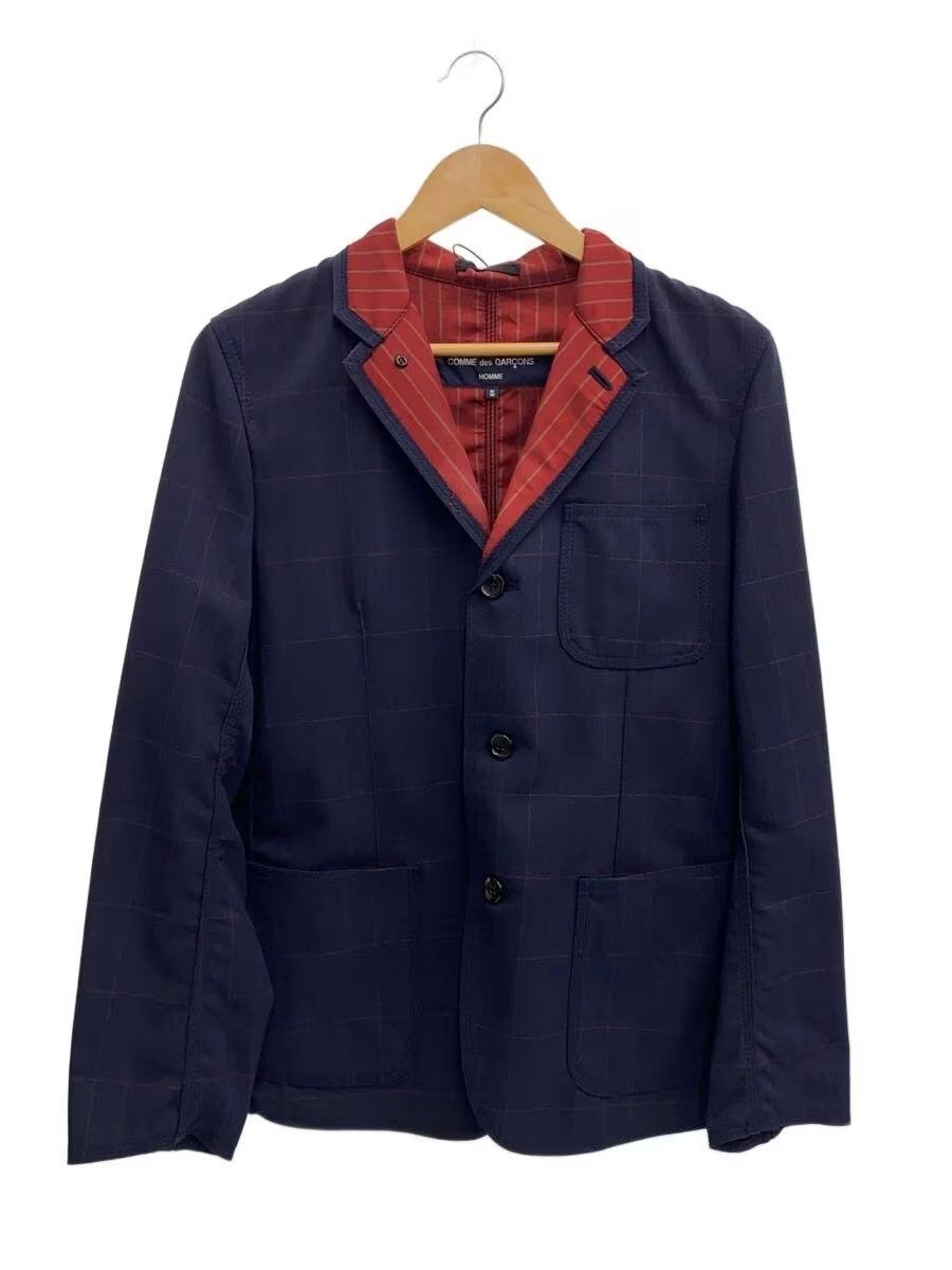 Comme des Garcons Homme 2006 Checkered Jacket Size US S / EU 44-46 / 1 - 1 Thumbnail