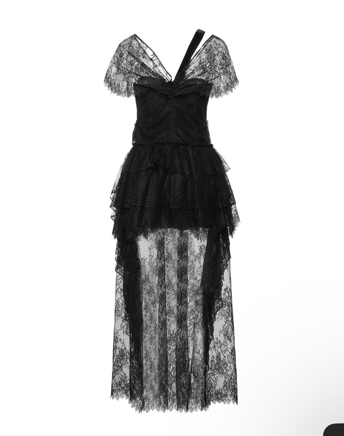 Other Vivetta Black Lace Bow Dress size IT 42 Size M / US 6-8 / IT 42-44 - 1 Thumbnail