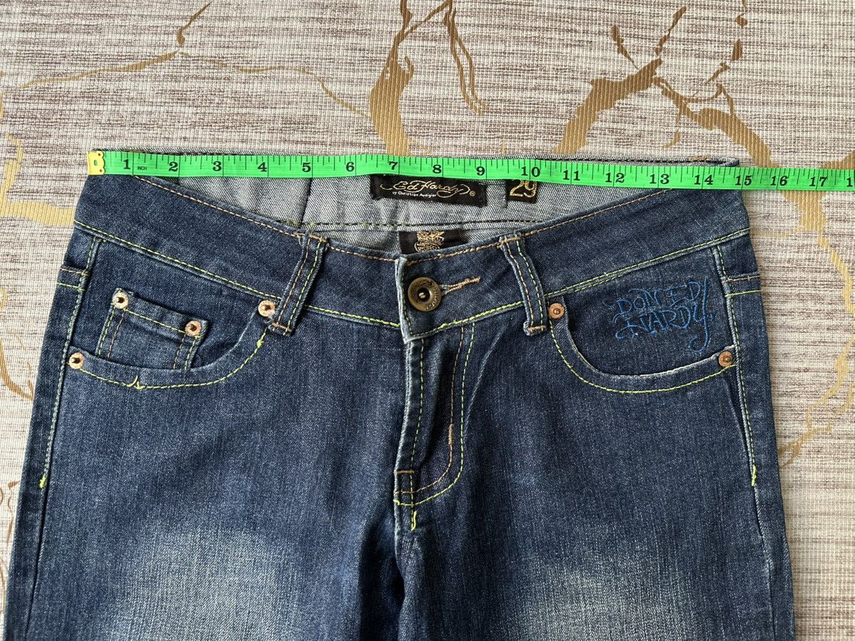 Ed Hardy Ed Hardy By Christian Audigier Low Rise Jeans Size US 29 - 4 Thumbnail
