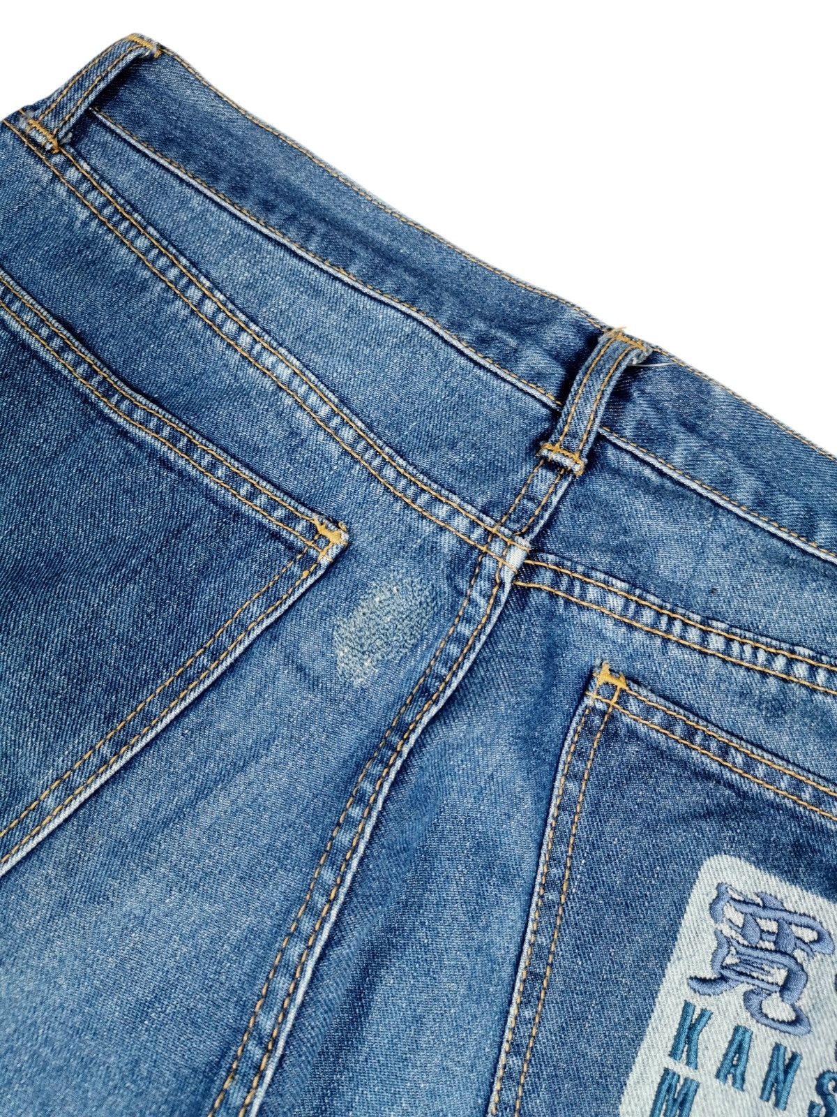 Kansai Yamamoto Vintage Kansai Man Jeans - 34x28.5 Size US 34 / EU 50 - 3 Thumbnail
