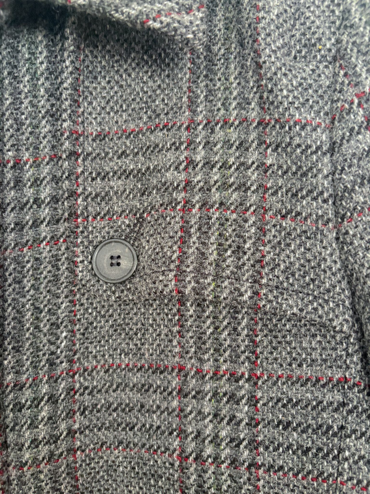Veronique Branquinho Veronique Branquinho AW07 "Honi Soit" Plaid Wool Coat Size US M / EU 48-50 / 2 - 3 Thumbnail