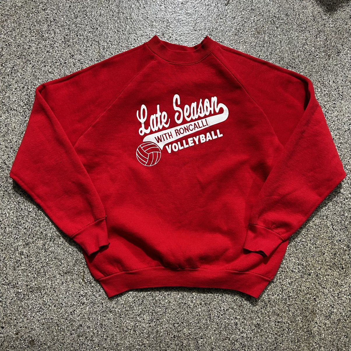 Fruit Of The Loom 90’s roncalli volleyball sweatshirt Size US XL / EU 56 / 4 - 1 Thumbnail