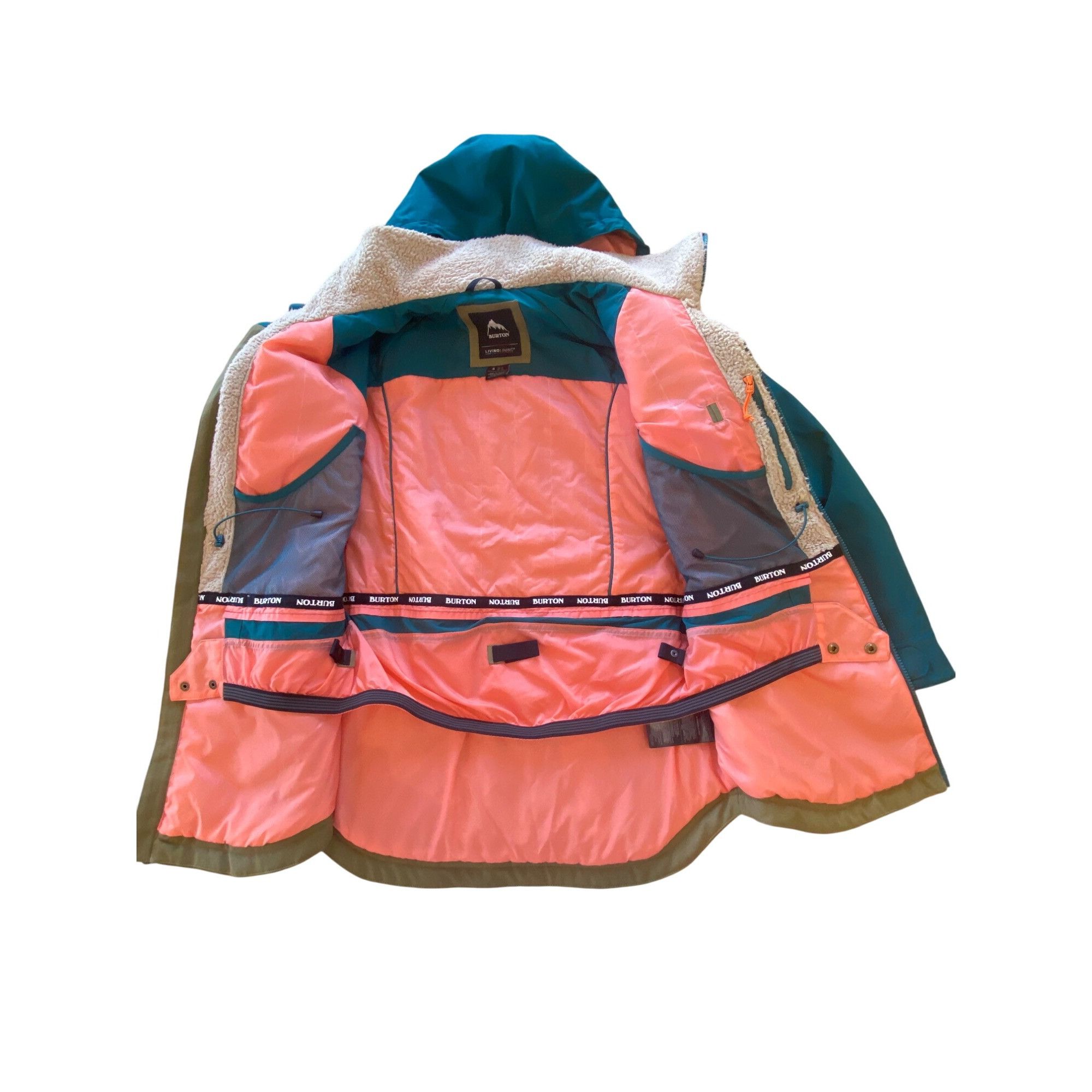 Burton NWOT Burton Prowess Snowboard Jacket Women's S Shaded Spruce Size S / US 4 / IT 40 - 8 Thumbnail