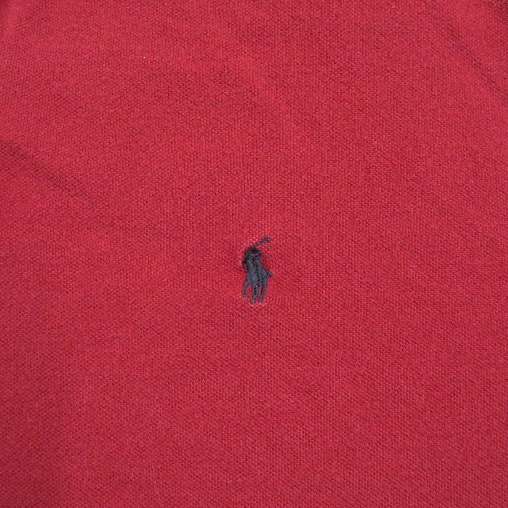 Polo Ralph Lauren VINTAGE Polo Ralph Lauren Shirt Mens 2XL Red Polo Short Sleeve Collared Button Knit Cotton Logo 90s Mens Size US XXL / EU 58 / 5 - 2 Thumbnail