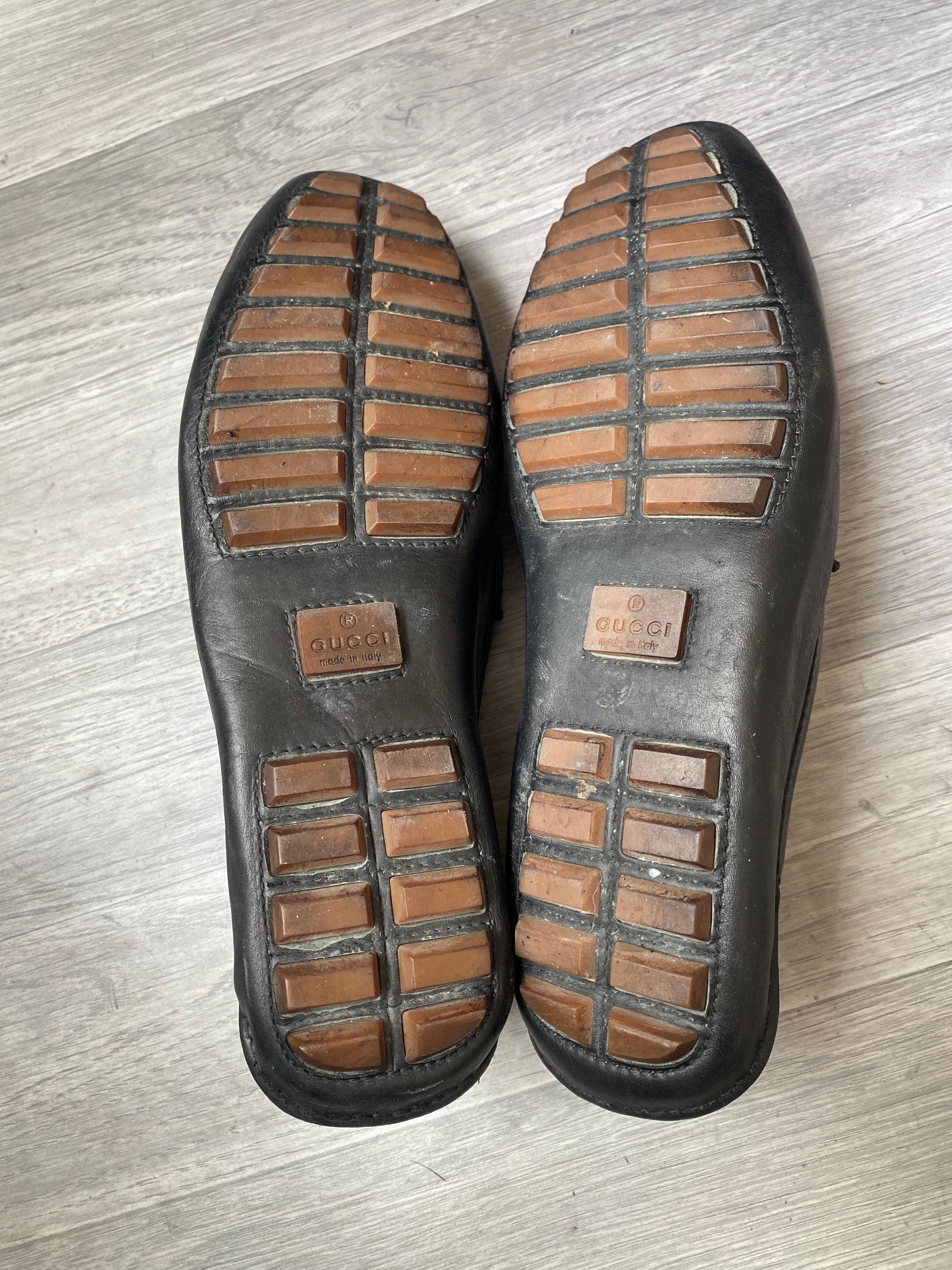 Gucci Gucci Bamboo Horsebit Black Leather Loafers UK 7.5 US 8.5 Size US 8.5 / EU 41-42 - 7 Thumbnail
