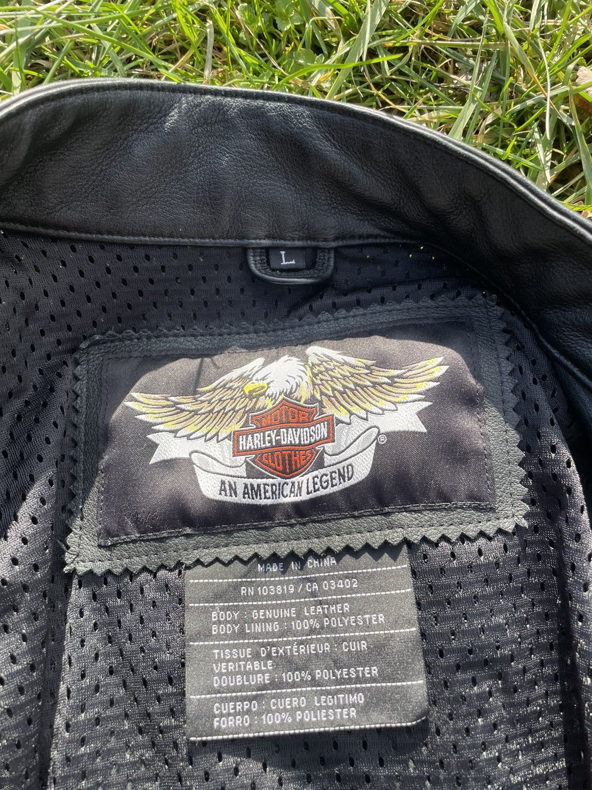 Harley Davidson × Vintage vintage 90s harley davidson jacket Size US L / EU 52-54 / 3 - 3 Thumbnail