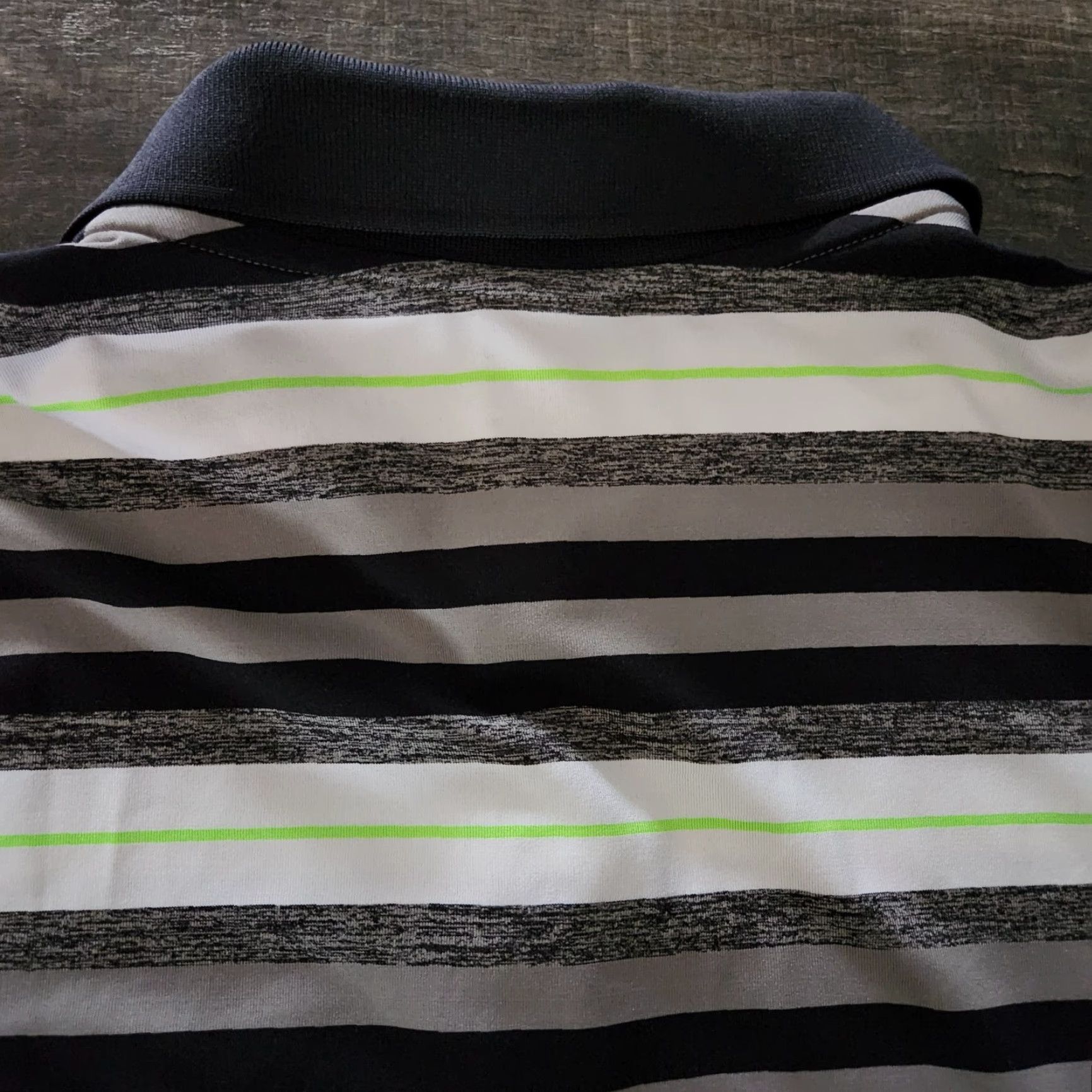 Nike Nike Golf Polo Dri-Fit Striped Athletic Shirt Mens Size Large Size US L / EU 52-54 / 3 - 7 Thumbnail