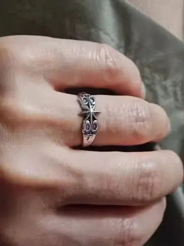 Jewelry Star Adjustable Ring Size ONE SIZE - 6 Thumbnail