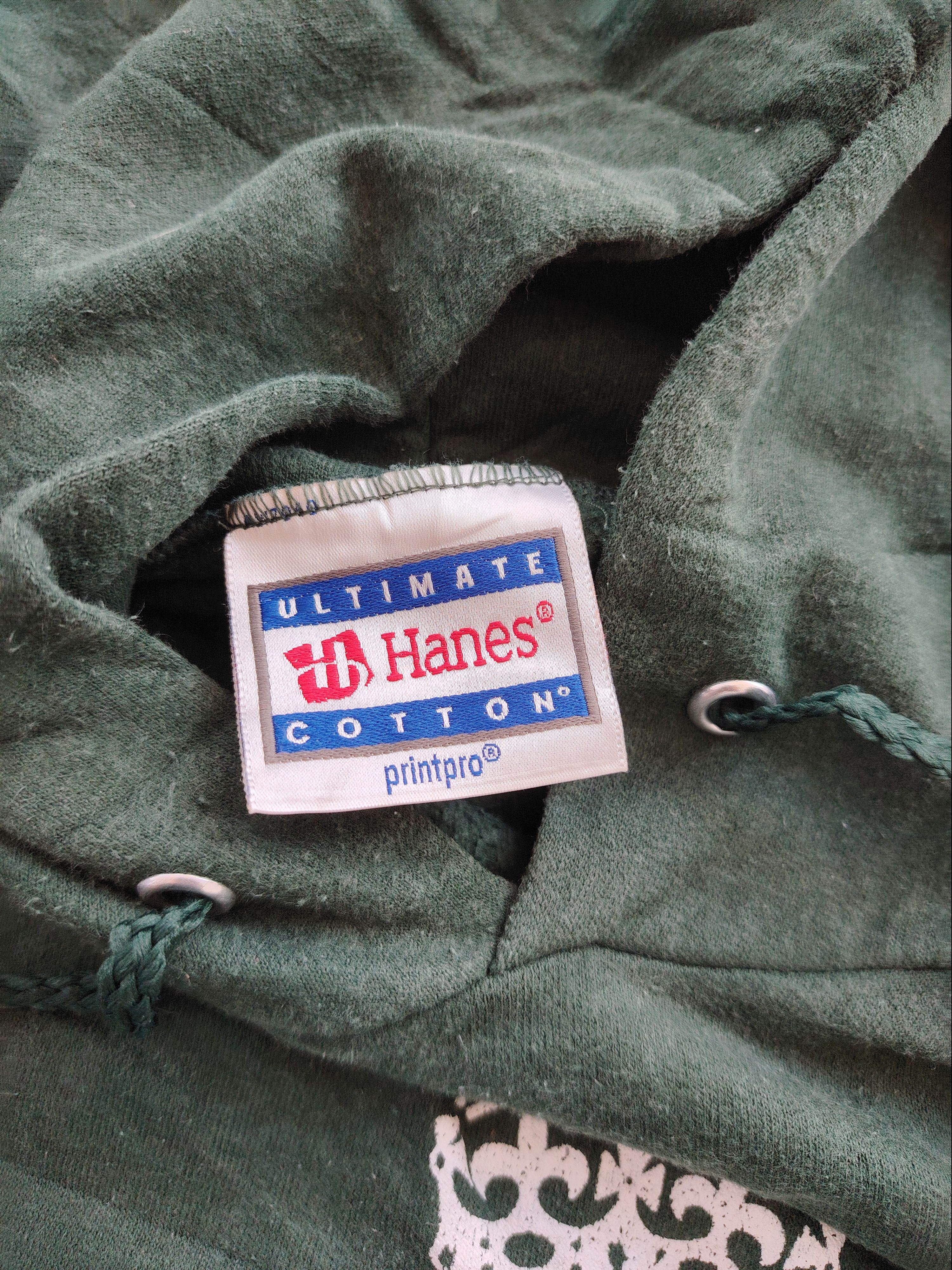 Hanes × Vintage Vintage Hanes Baggy Style Hoodie Size US XXL / EU 58 / 5 - 7 Thumbnail