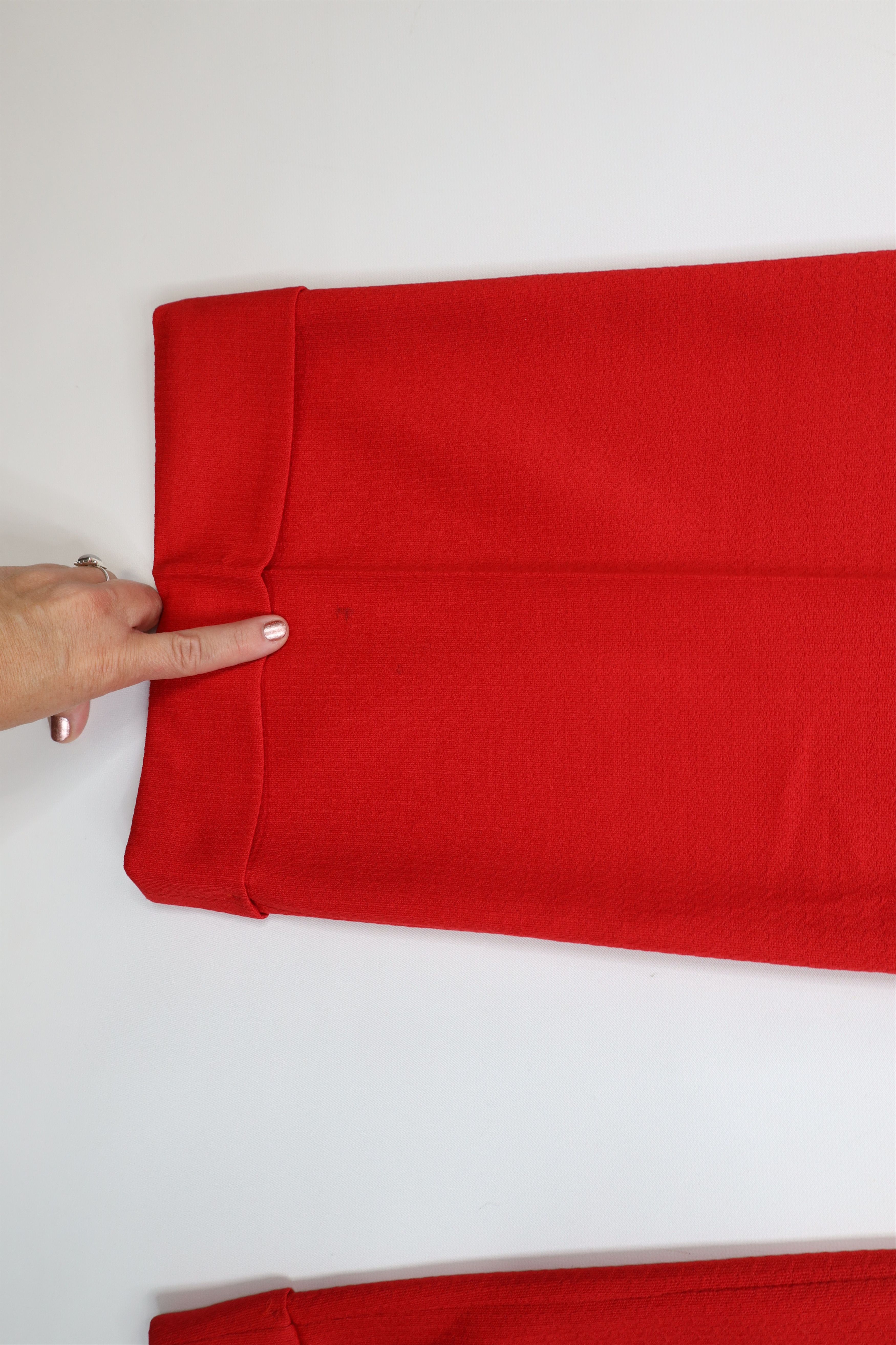 Vintage Vintage 60s 70s Streetwear Bell Bottoms Chino Pants Red USA Size US 36 / EU 52 - 11 Thumbnail