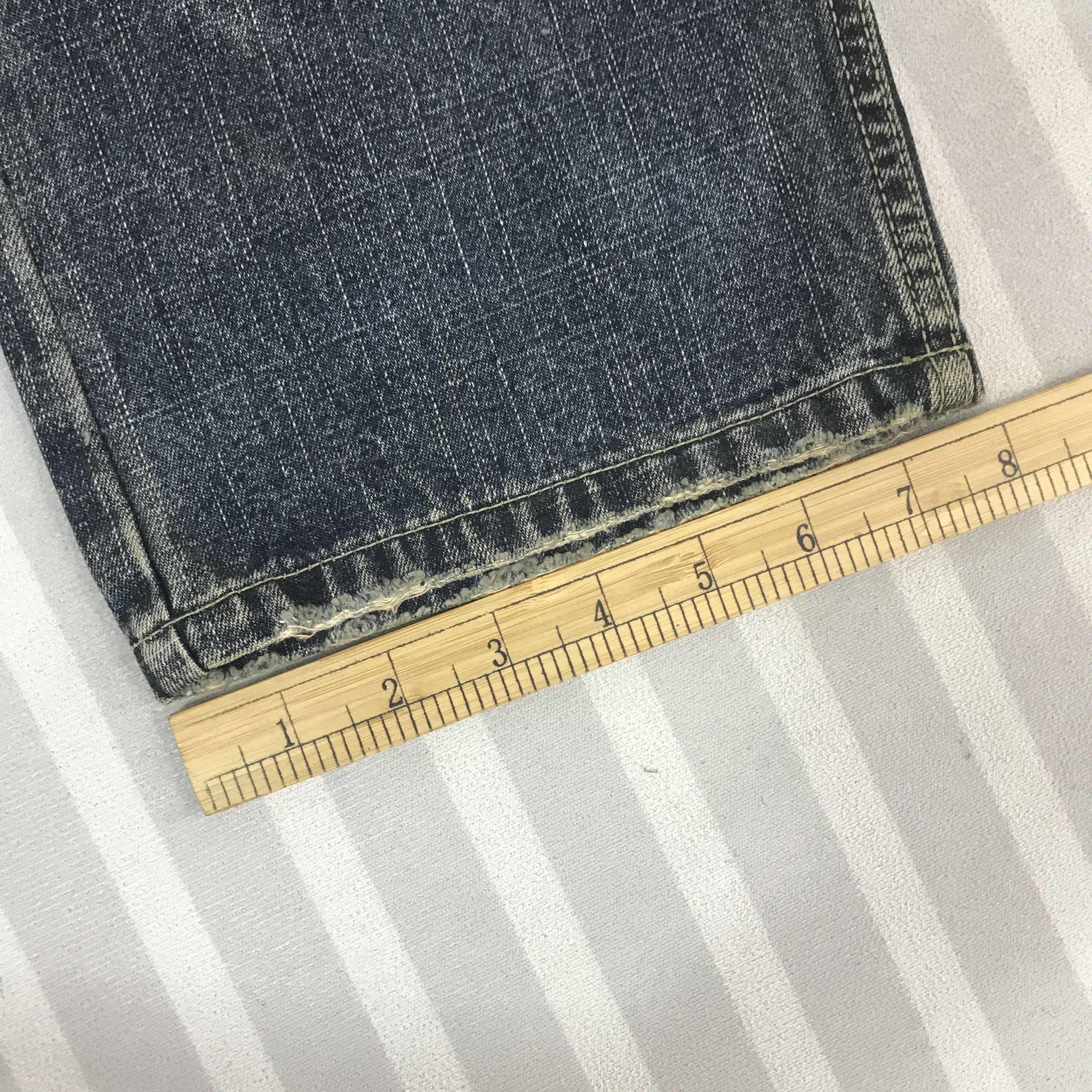 Japanese Brand Gothic style design Free Beat japan Denim pants K54B14 Size US 32 / EU 48 - 11 Thumbnail