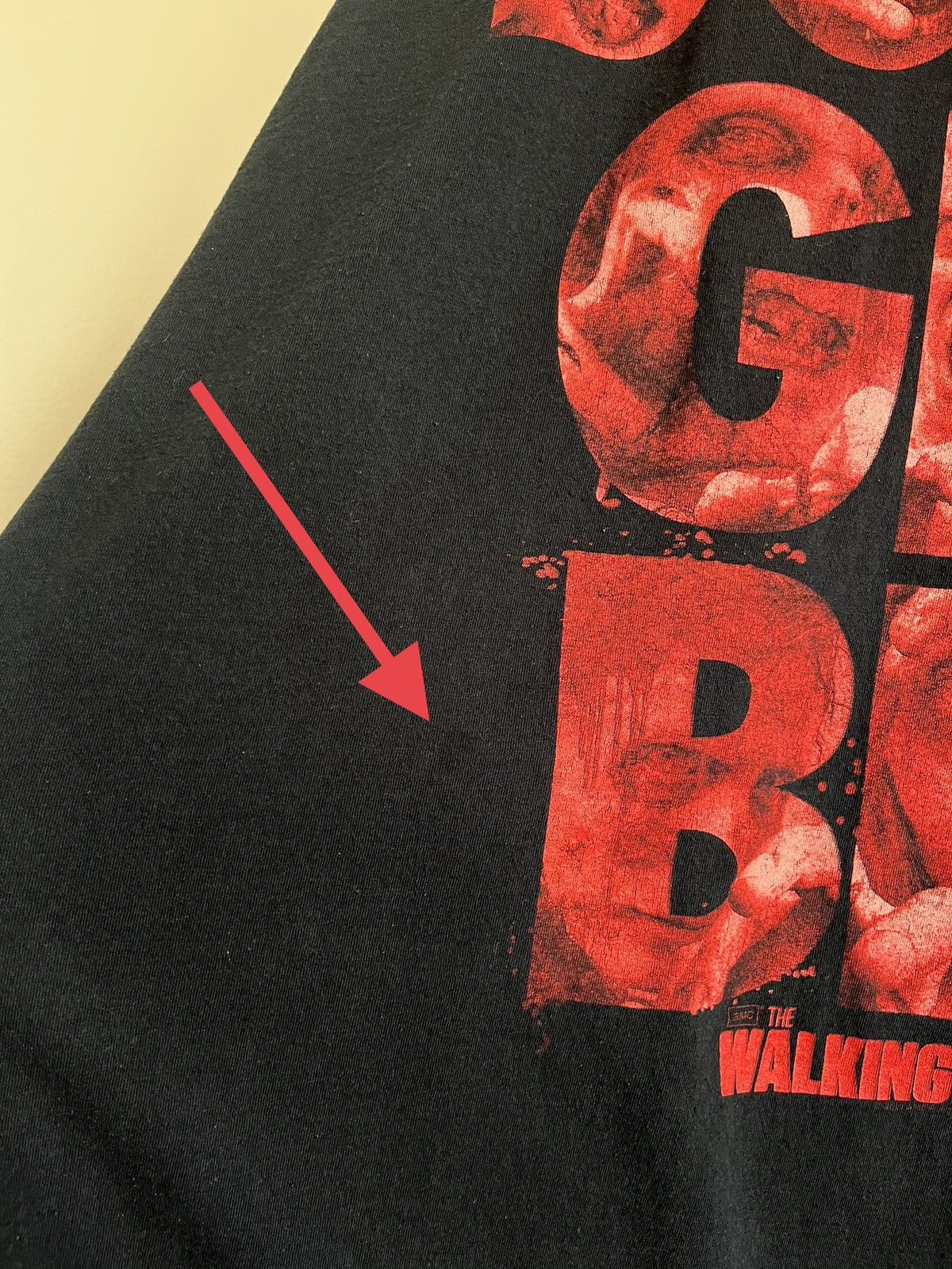 Vintage © 2012 AMC The Walking Dead “Don’t Git Bit” Promo T-Shirt Size US XXL / EU 58 / 5 - 6 Thumbnail
