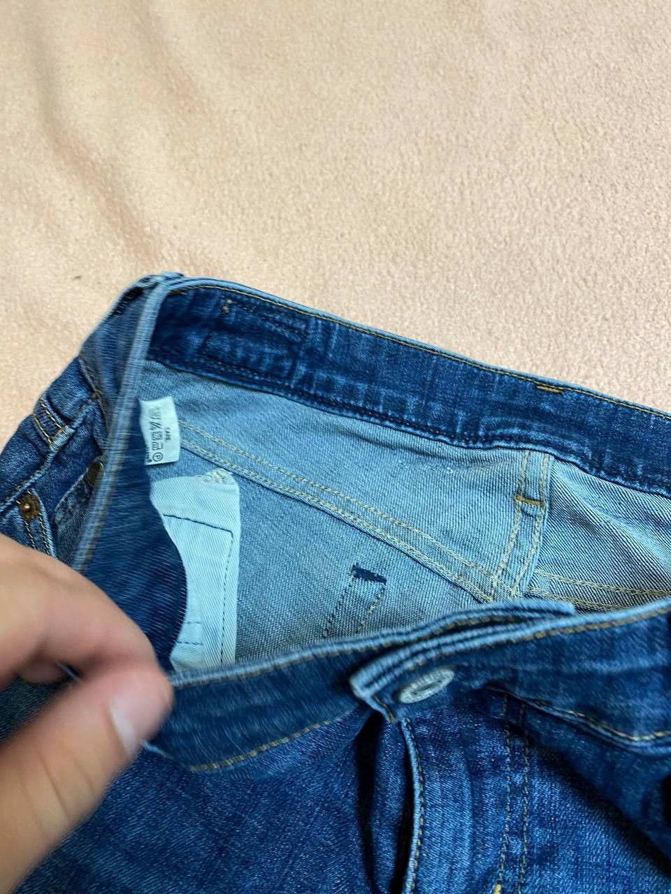 Polo Ralph Lauren × Vintage Vintage POLO RALPH LAUREN Jeans Washed Denim Pants Size 29" - 8 Thumbnail