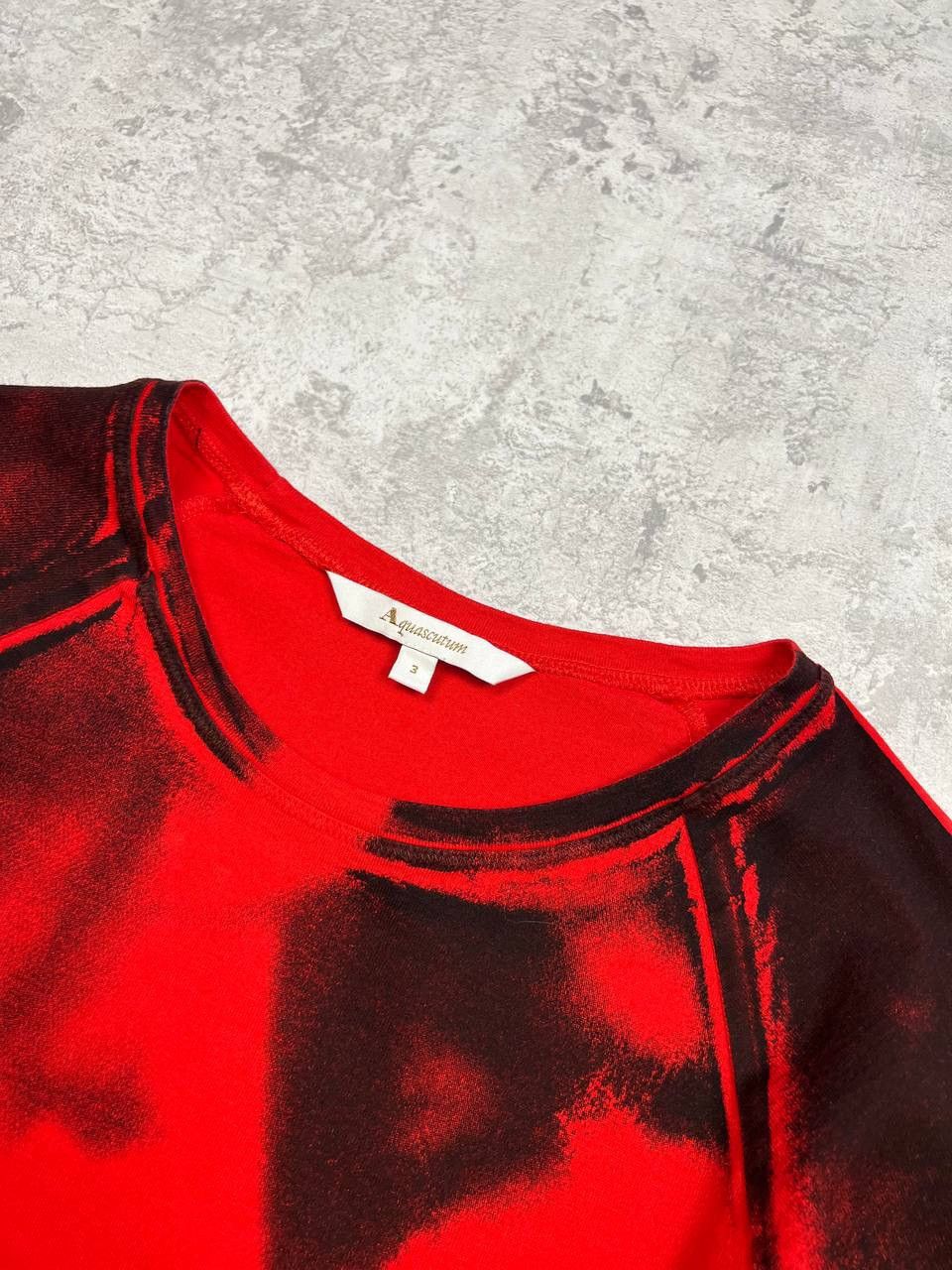 Aquascutum Rare Aquascutum Red Longslive Big Logo Size US L / EU 52-54 / 3 - 8 Thumbnail