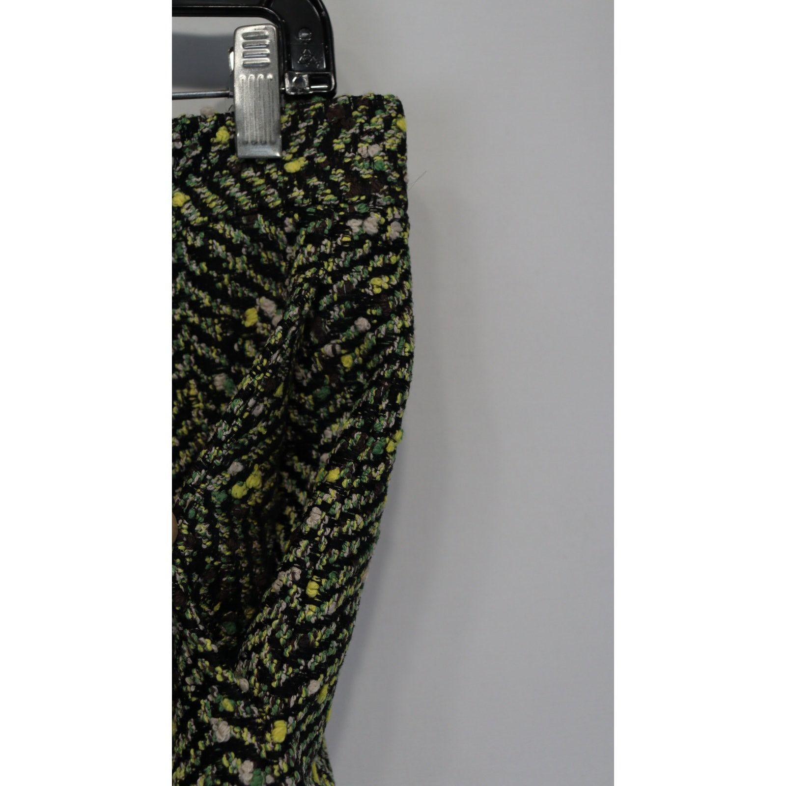 Bottega Veneta o1rshd1 Large Mouline HerringboneTrousers in Green/Yellow Size US 32 / EU 48 - 5 Thumbnail