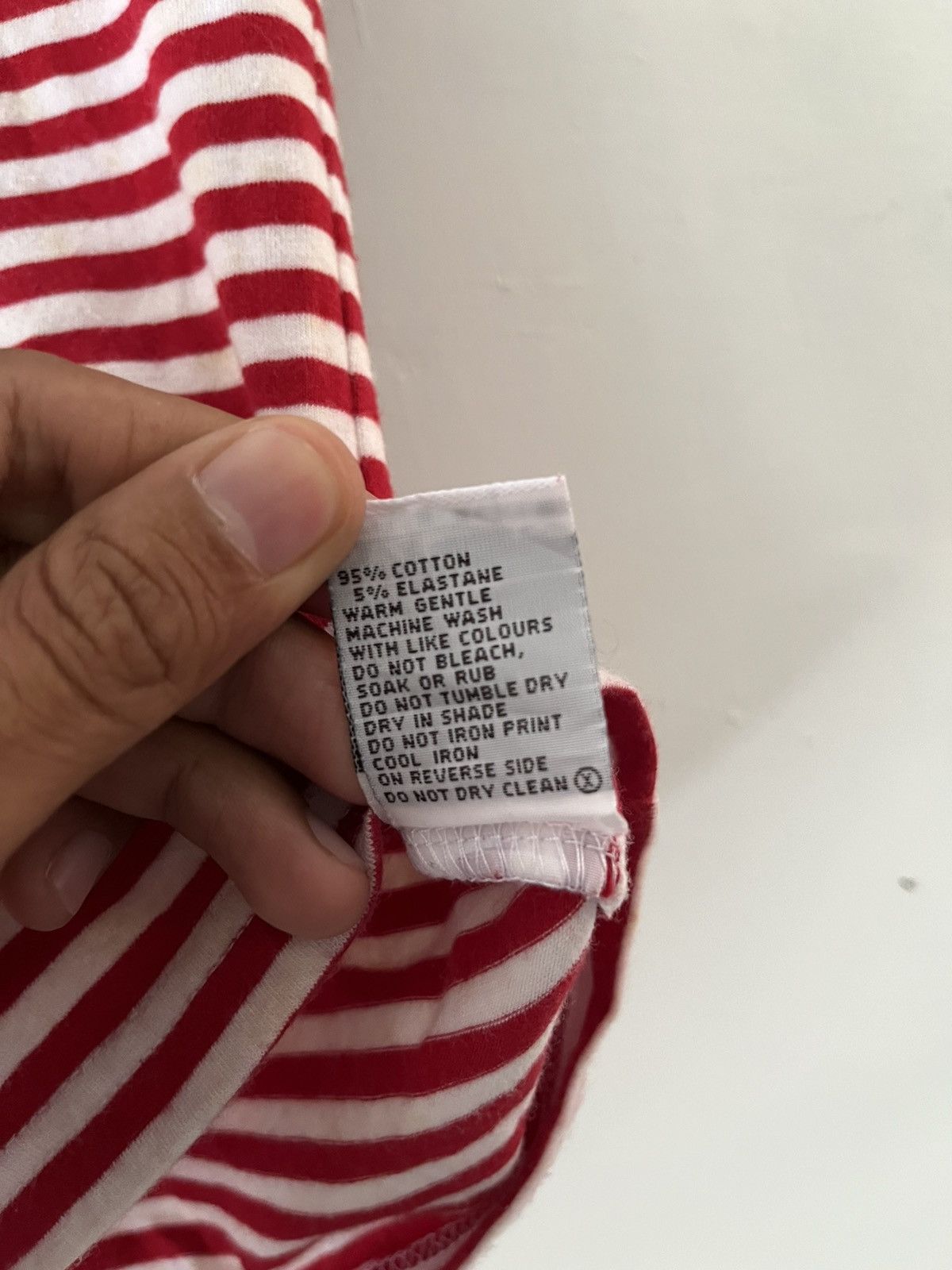 Fiorucci 2000s fiorucci striped poloshirt Size S / US 4 / IT 40 - 7 Thumbnail