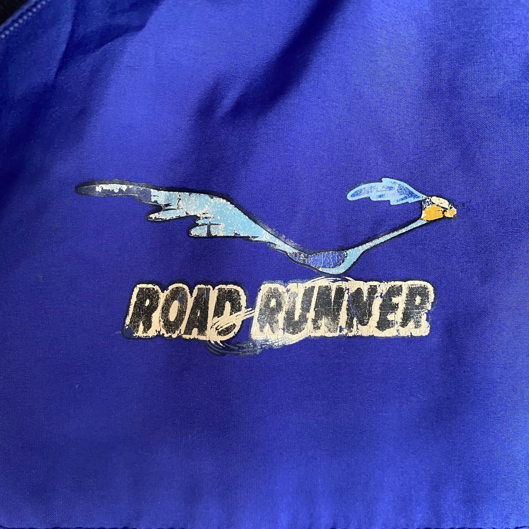 Warner Bros Vintage Y2K Road Runner Bomber Jacket Retro Looney Tunes Size US XXL / EU 58 / 5 - 3 Thumbnail