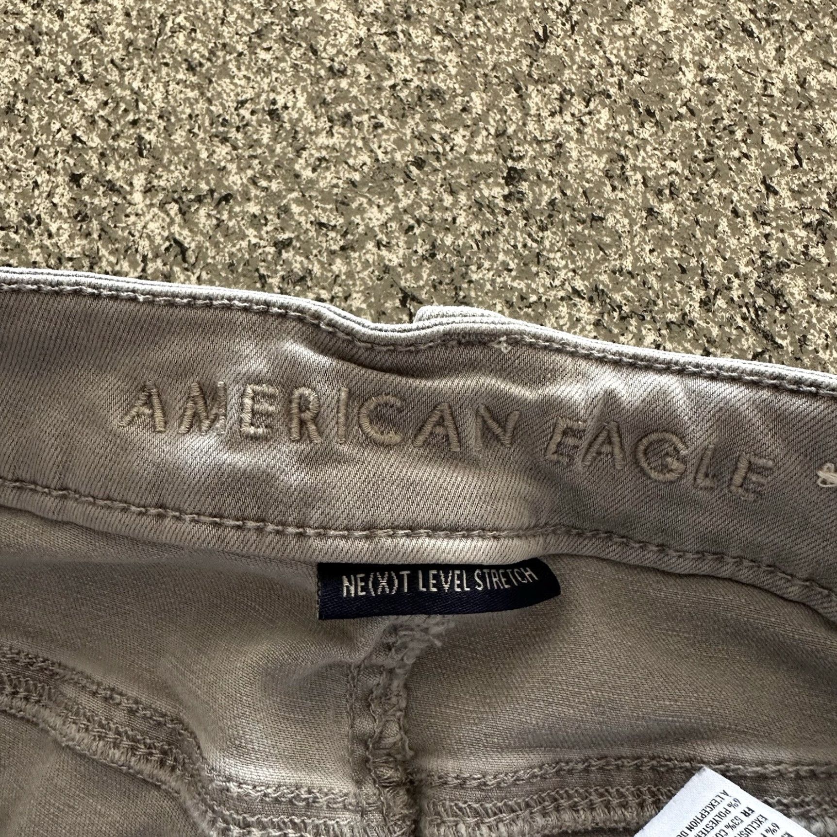 American Eagle Outfitters American Eagle Jeans 4 Reg 26x28 Mid Rise Distressed Jegging Denim 5-Pocket Women 26" Inseam Gray XS-XL Size 26" / US 2 / IT 38 - 4 Thumbnail