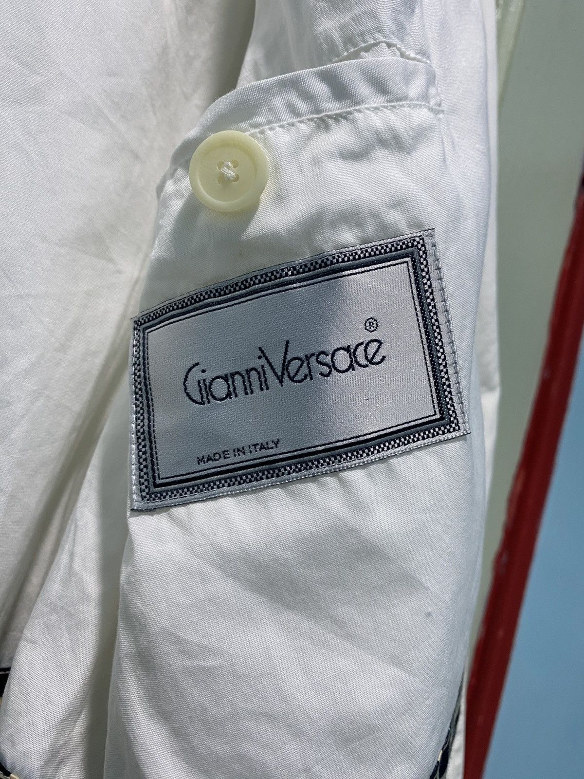 Versace Vintage 80s Gianni Versace Cargo 4 Pocket Cotton Size US L / EU 52-54 / 3 - 11 Thumbnail