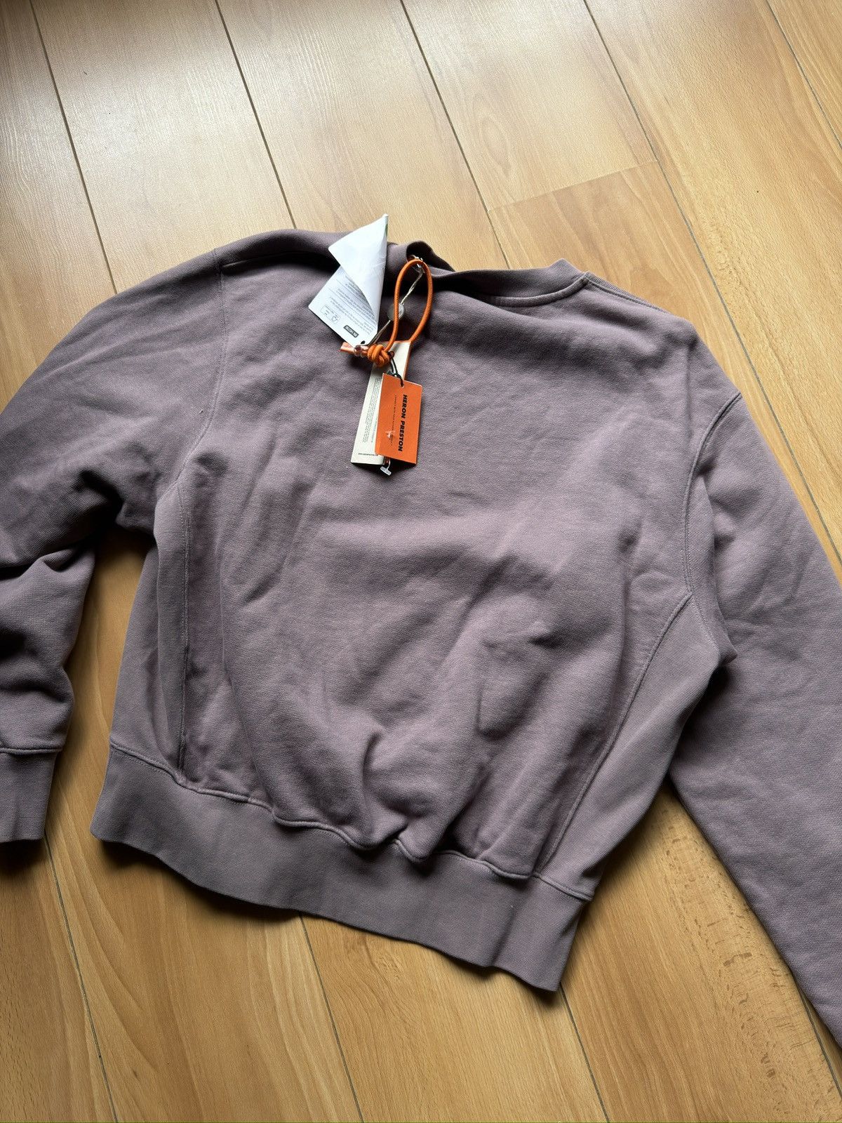Heron Preston Heron Preston khaki sweatshirt big logo crane new Size US S / EU 44-46 / 1 - 6 Thumbnail
