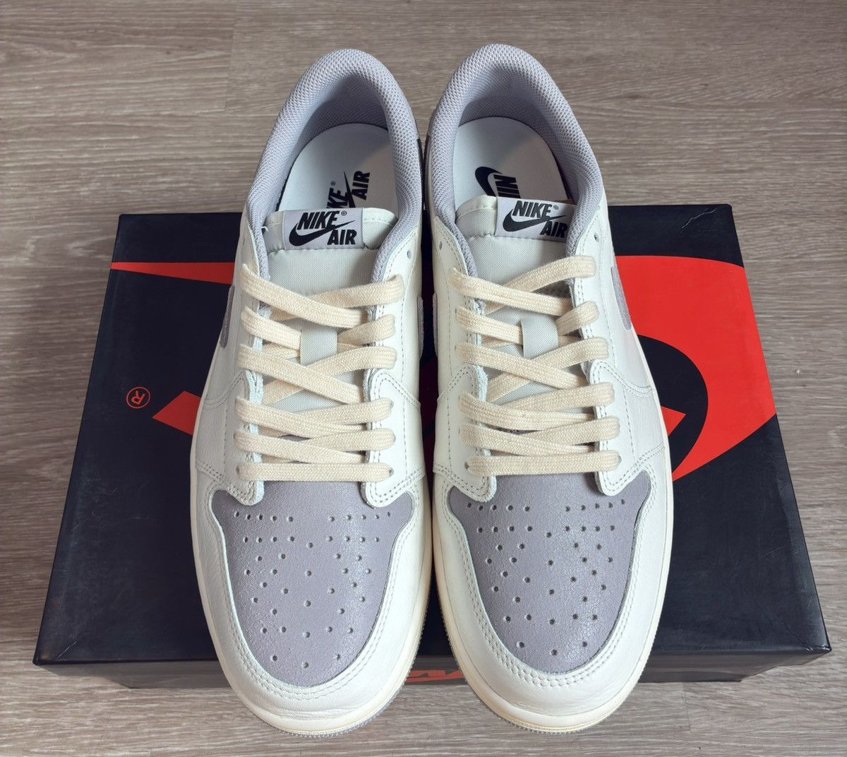Jordan Brand Jordan 1 Retro Low Atmosphere Grey Size US 11.5 / EU 44-45 - 1 Thumbnail