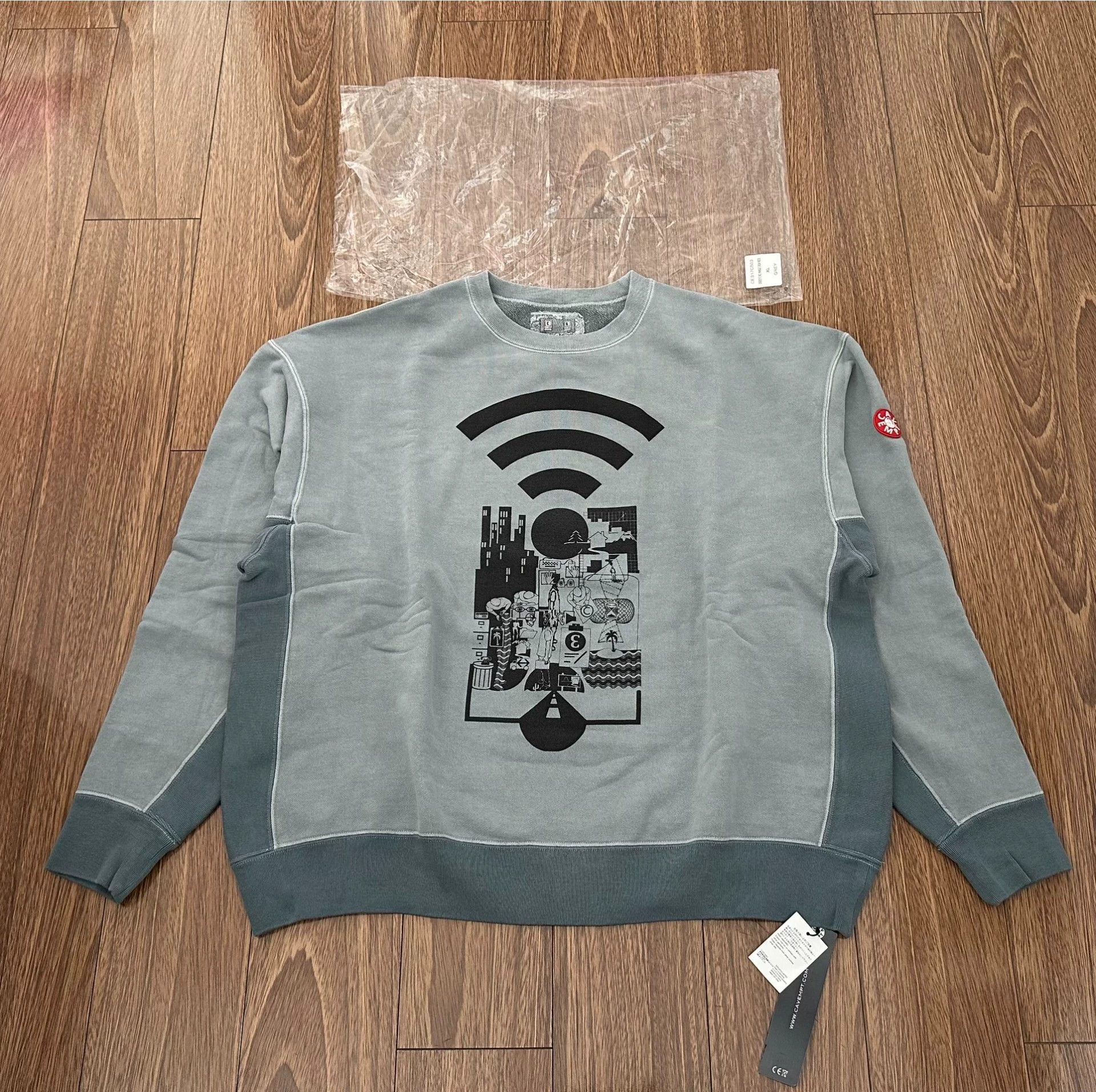 Other C.E CAVEMPT OVERDYE MD crewneck sweatshirt XL Size US XL / EU 56 / 4 - 1 Thumbnail