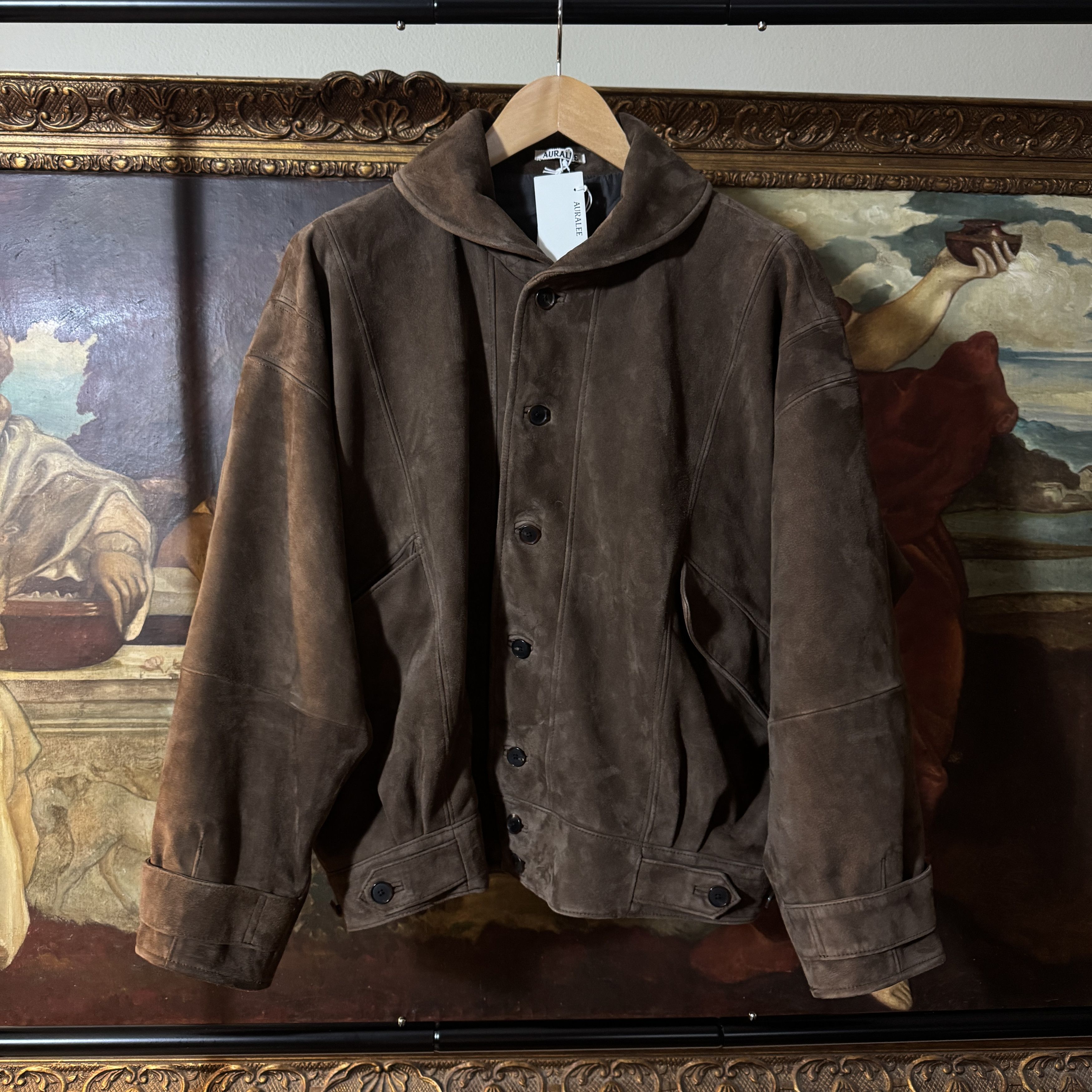 Auralee Auralee Washi Duck Canvas Blouson | Grailed