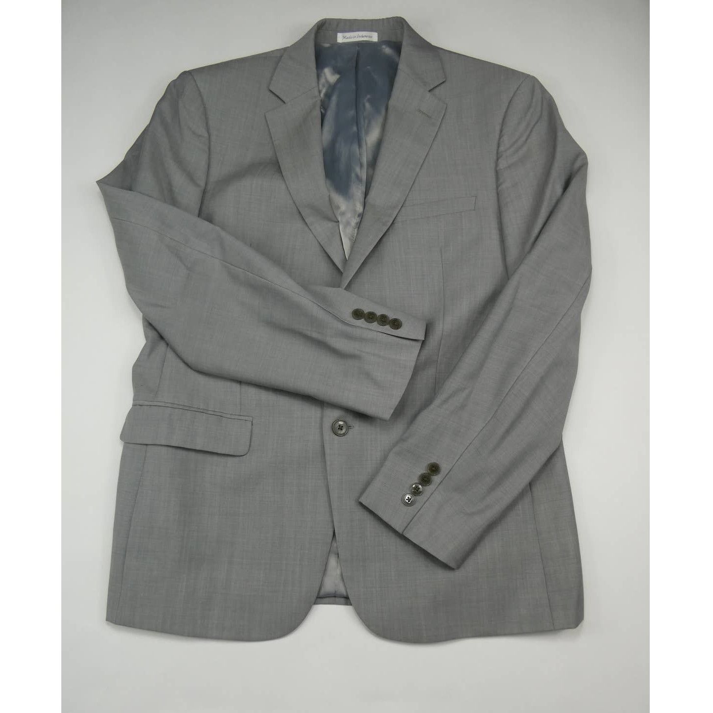 Calvin Klein Calvin Klein 100% wool sport coat, 42R, light gray, NEW Size 42R - 1 Thumbnail
