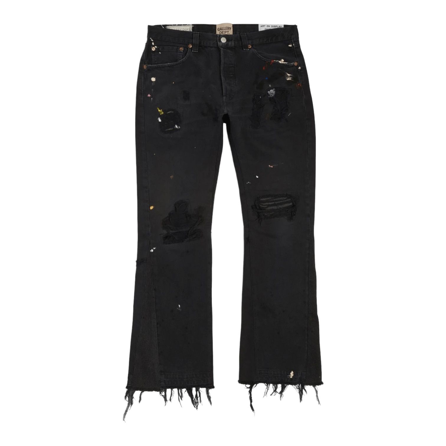 Gallery Dept. Gallery Department LA Workshop Flare Jeans Black | Grailed