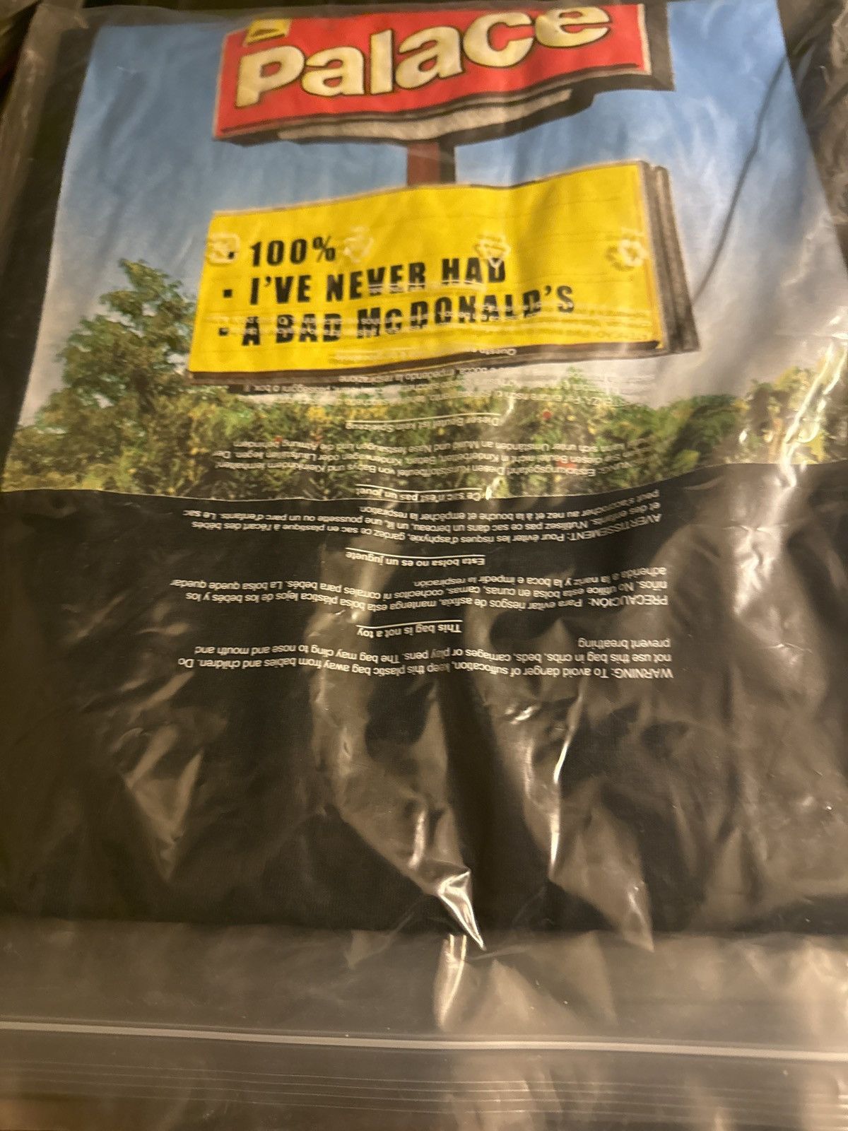 Palace PALACE McDONALD’S SIGN T-SHIRT Size US L / EU 52-54 / 3 - 3 Thumbnail