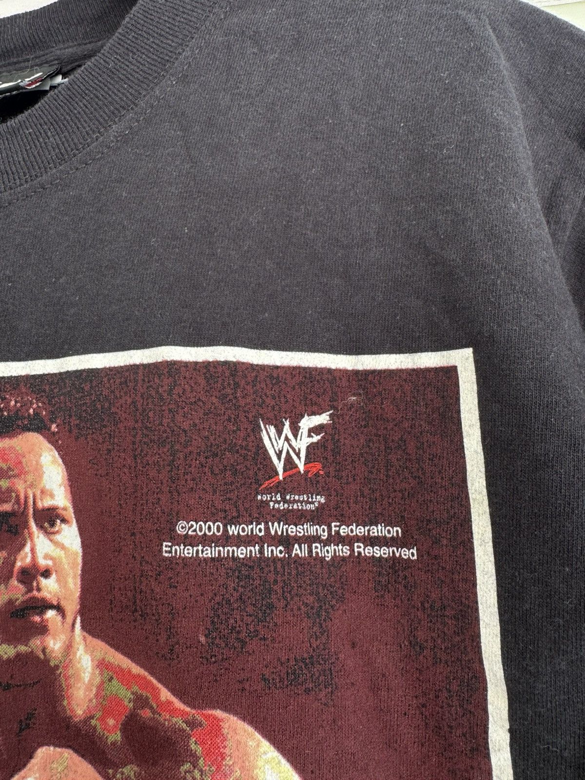 WWF Vintage WWF 2000 The Rock Promo T-shirt WWE Rare Tee Size US S / EU 44-46 / 1 - 7 Thumbnail
