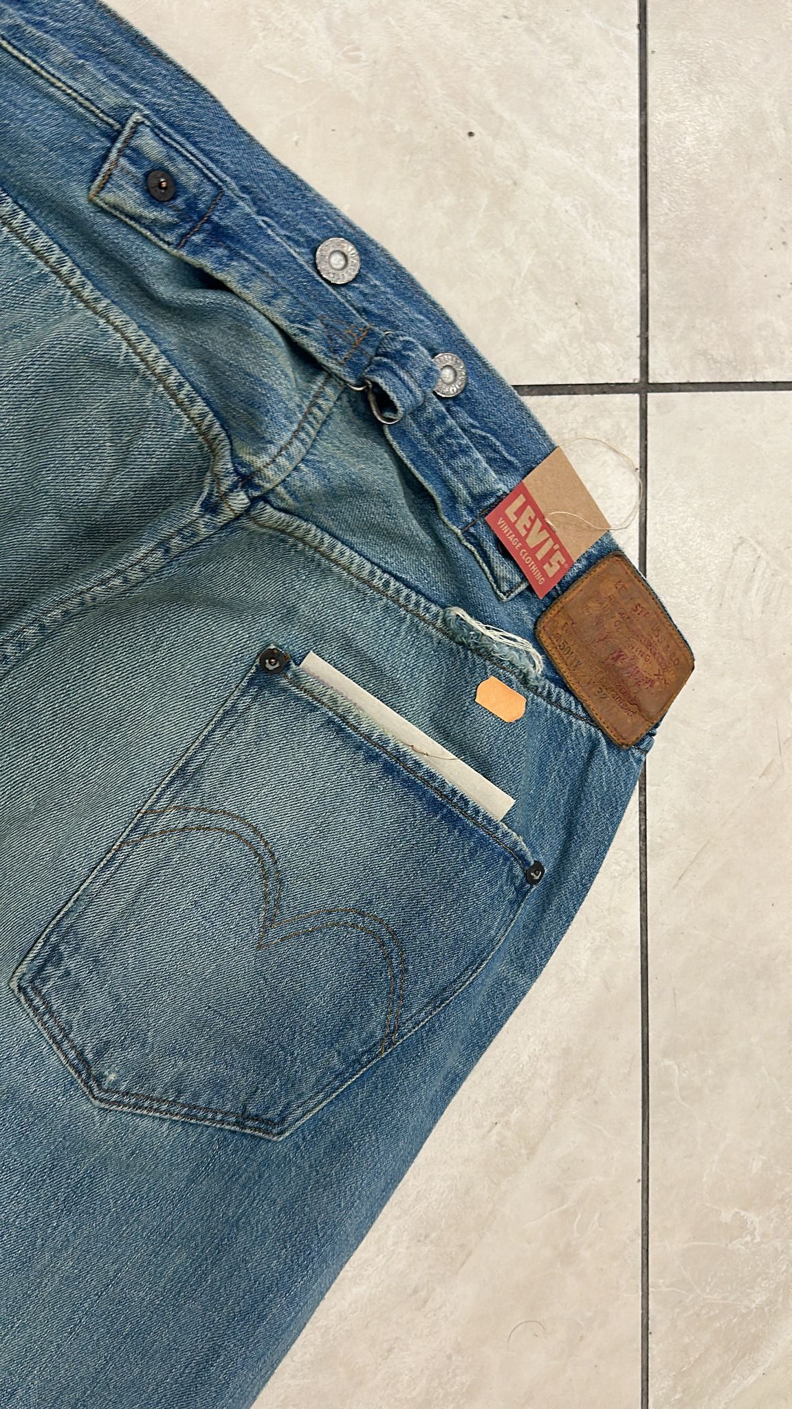 Levi's Vintage Clothing LVC Levi's Vintage Clothing 1890 501XX BigE Selvedge Jeans Size US 32 / EU 48 - 2 Thumbnail