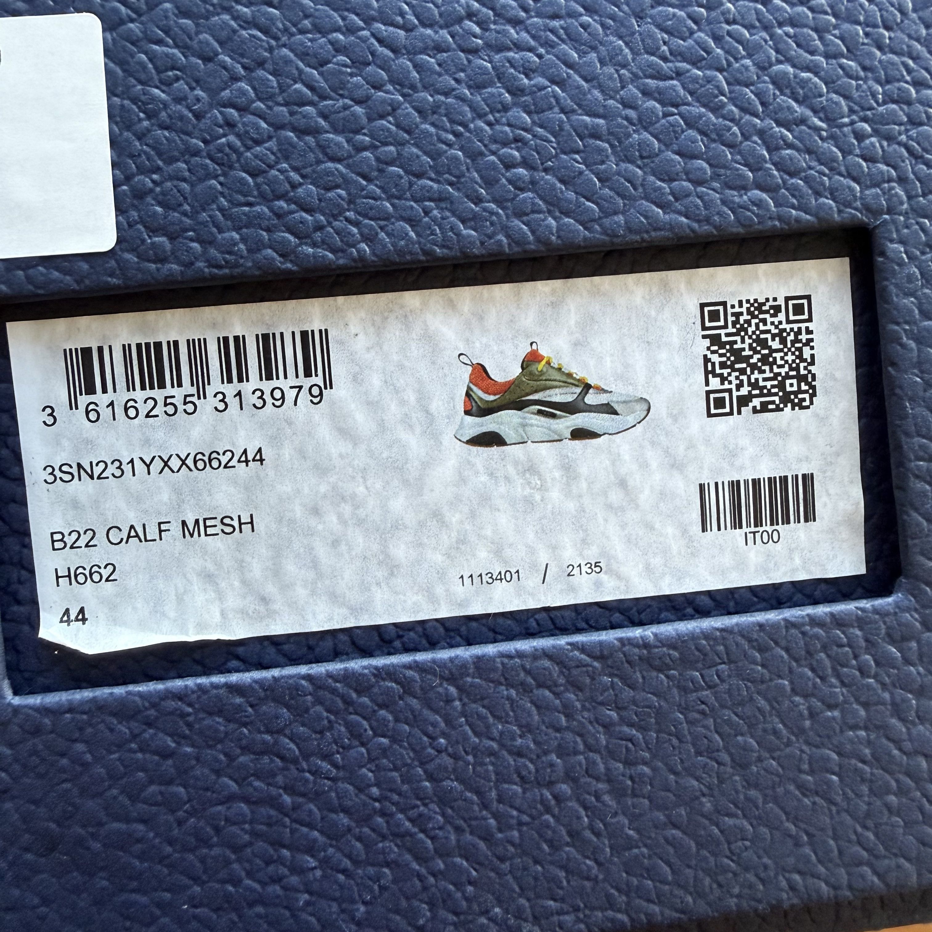 Dior Dior B22 Sneaker Calf Half Mesh Size US 11 / EU 44 - 11 Thumbnail