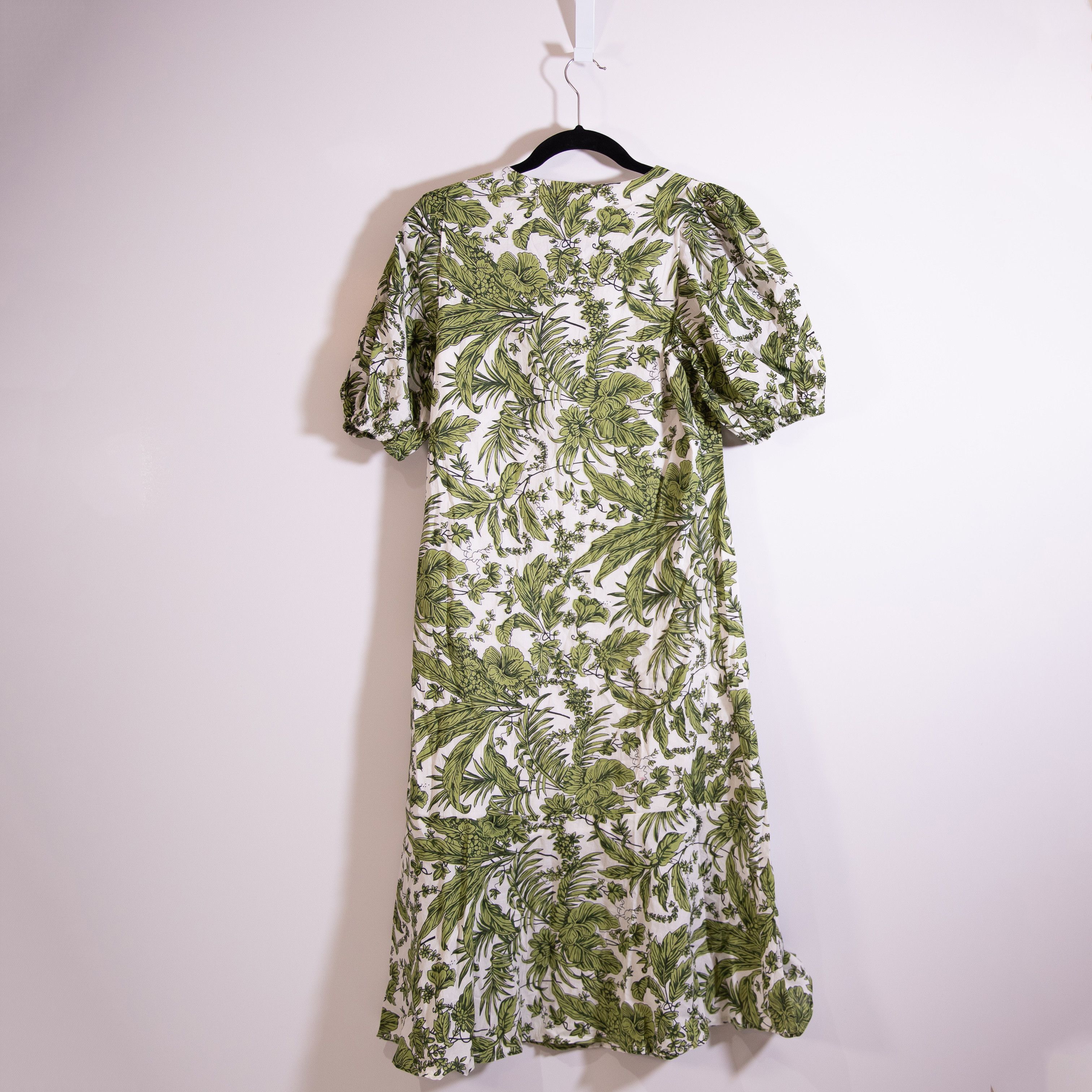 Other NEW Anna Cate Myers Green White Leaf Size XS / US 0-2 / IT 36-38 - 4 Thumbnail