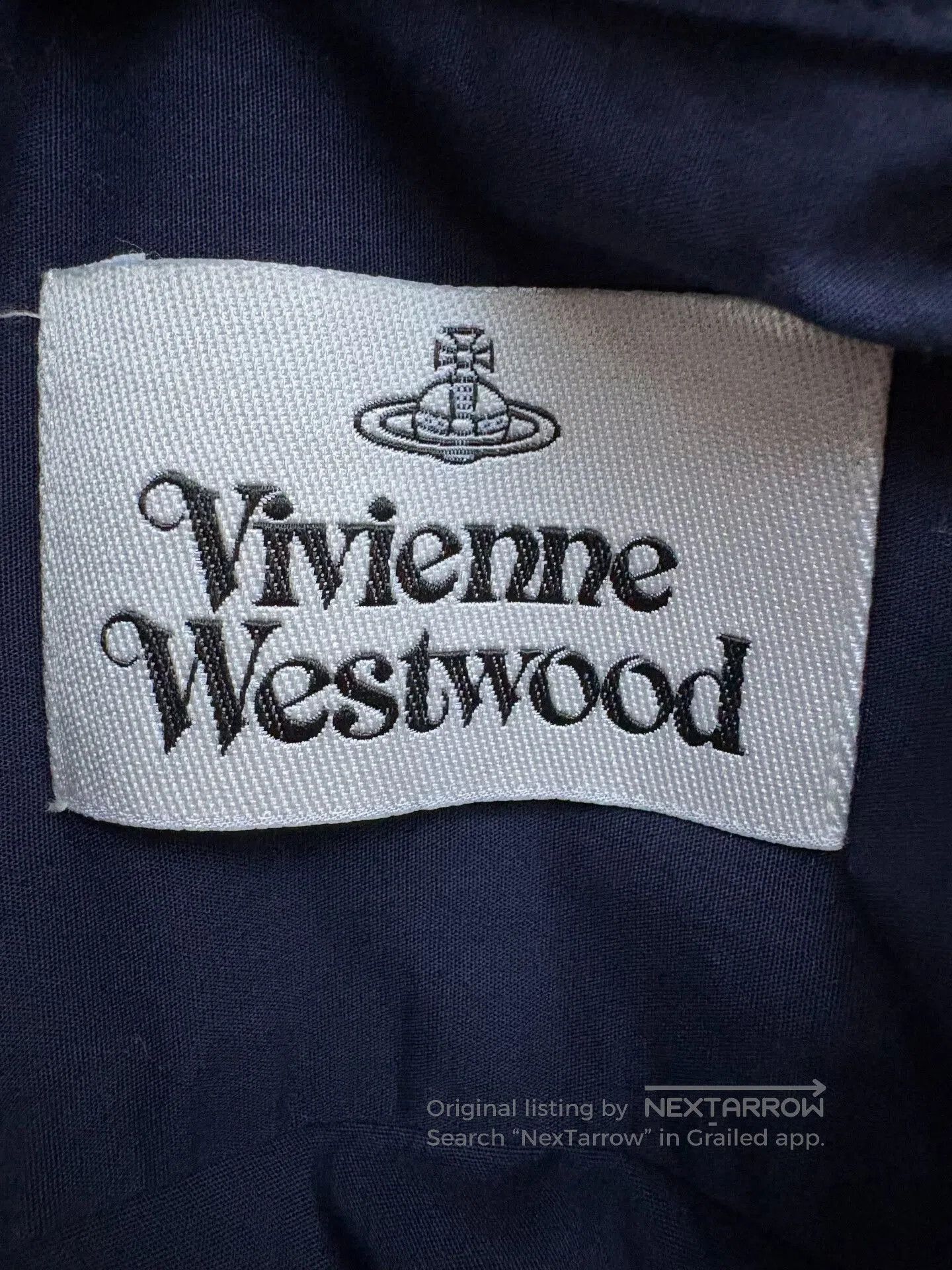 Vivienne Westwood Vivienne Westwood Navy Saturn Shirt. Size US M / EU 48-50 / 2 - 8 Thumbnail