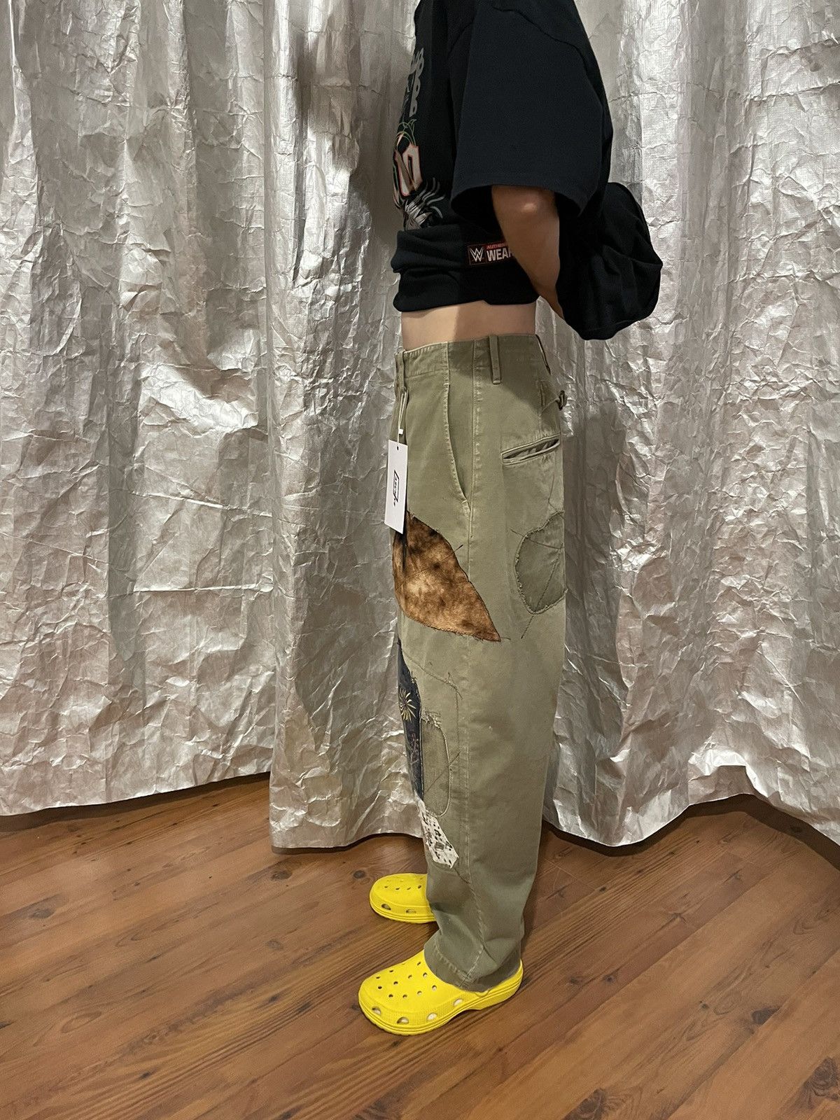 Kapital Kapital Smile Patchwork Pants (1326) Size US 33 - 17 Thumbnail